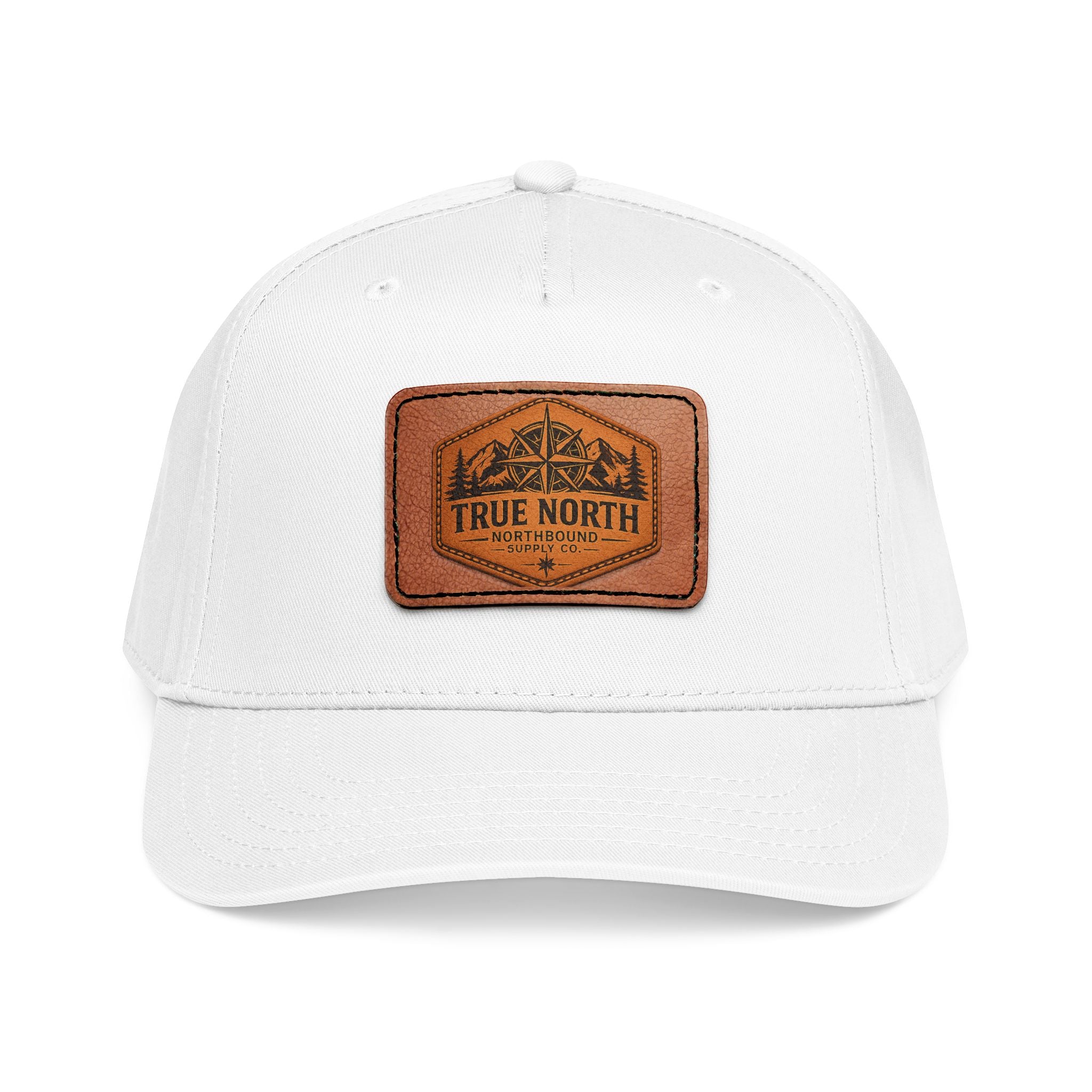 HP-001 Signature True North Leather Patch Baseball Cap