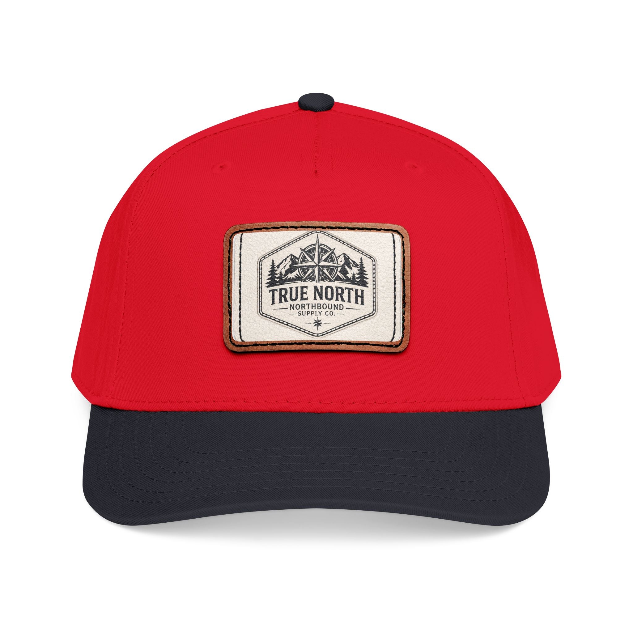 HP-001.5 True North Leather Patch Baseball Cap