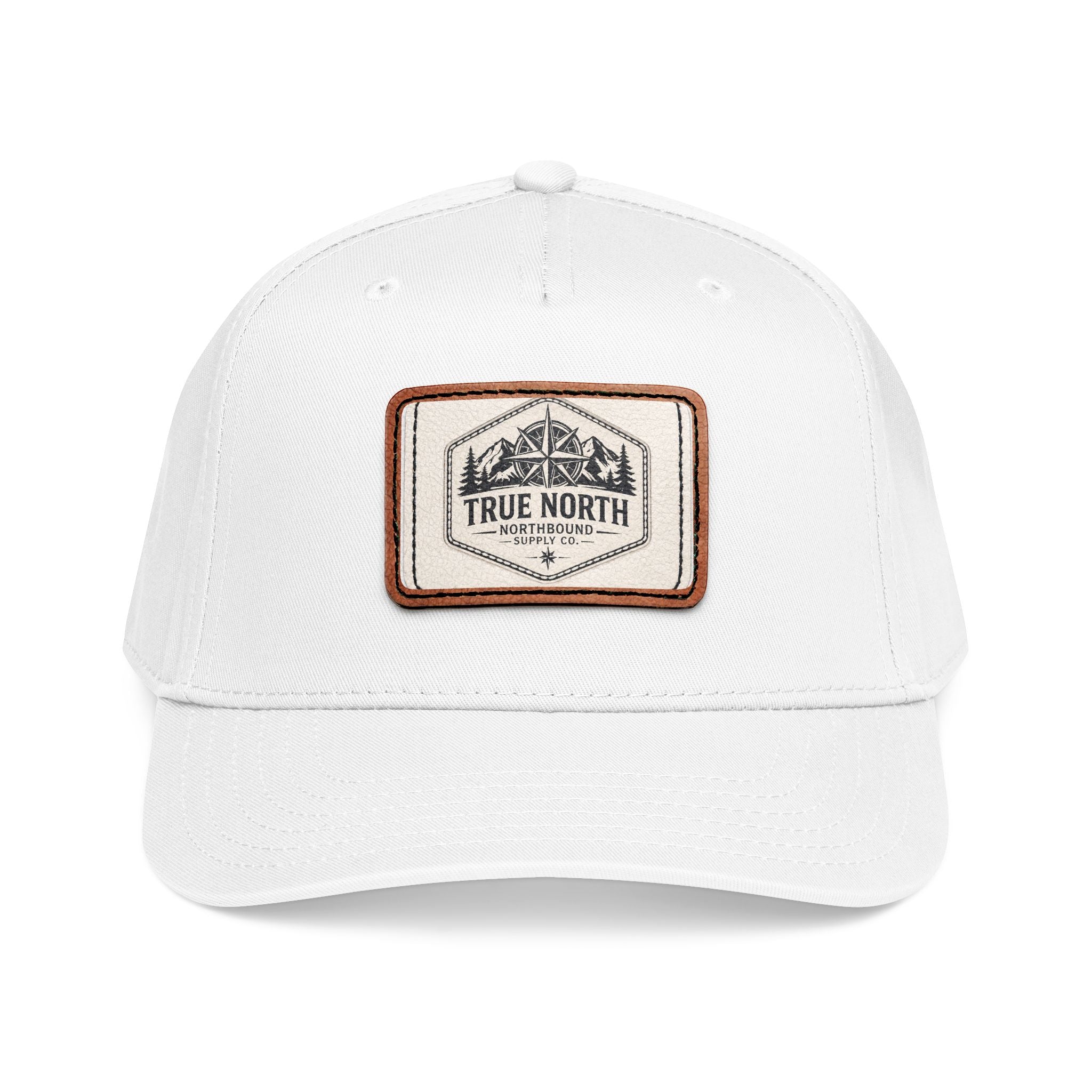 HP-001.5 True North Leather Patch Baseball Cap