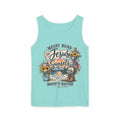 WG-003 Messy Buns, Jesus & Sunsets Tank Top —Northbound Supply Co . Christian Beachy Boho Graphic Tank