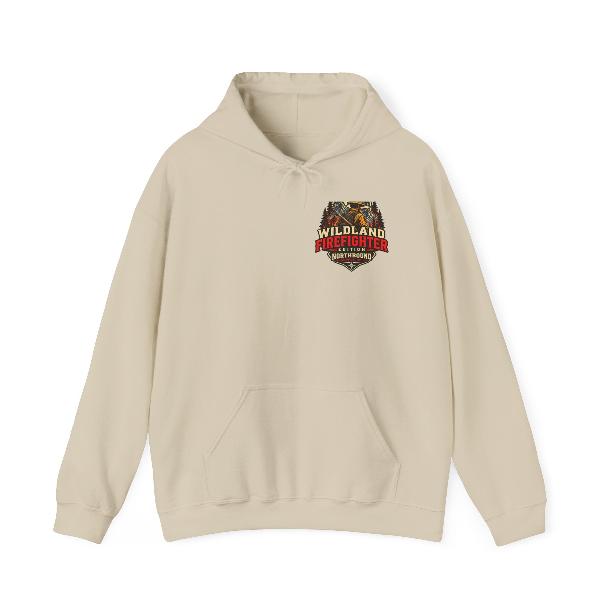 Hoodie - Wildland Firefighter Emblem Pullover