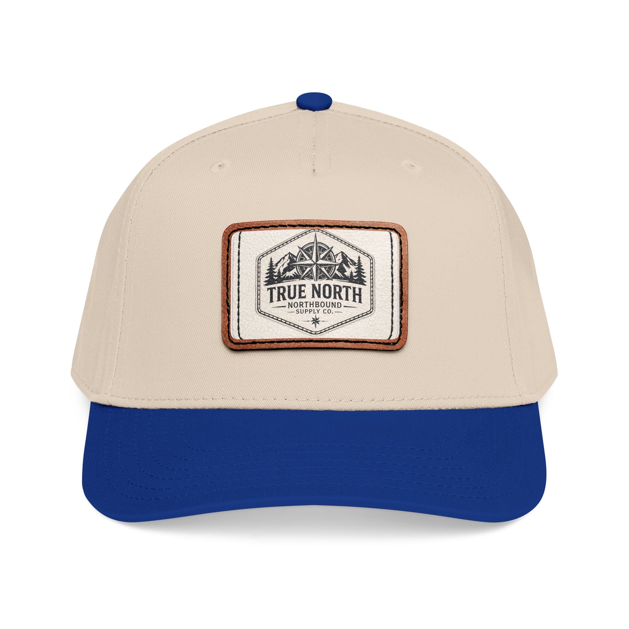 HP-001.5 True North Leather Patch Baseball Cap