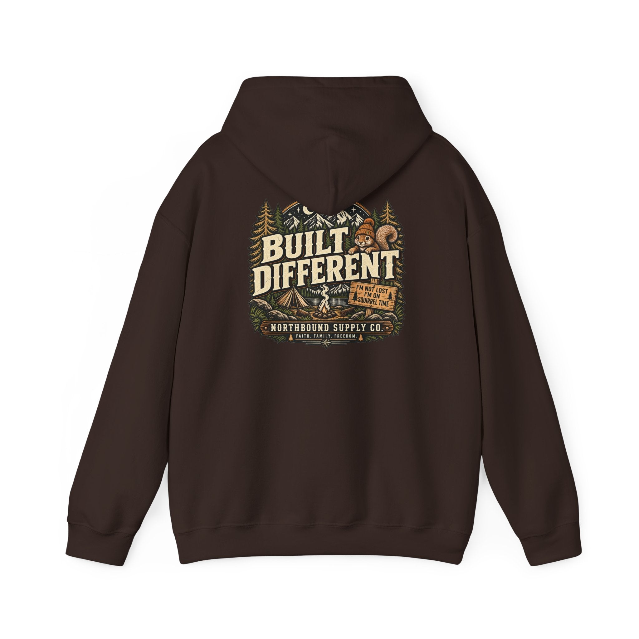 NH-002 Built Different Hoodie — Northbound Supply Co.