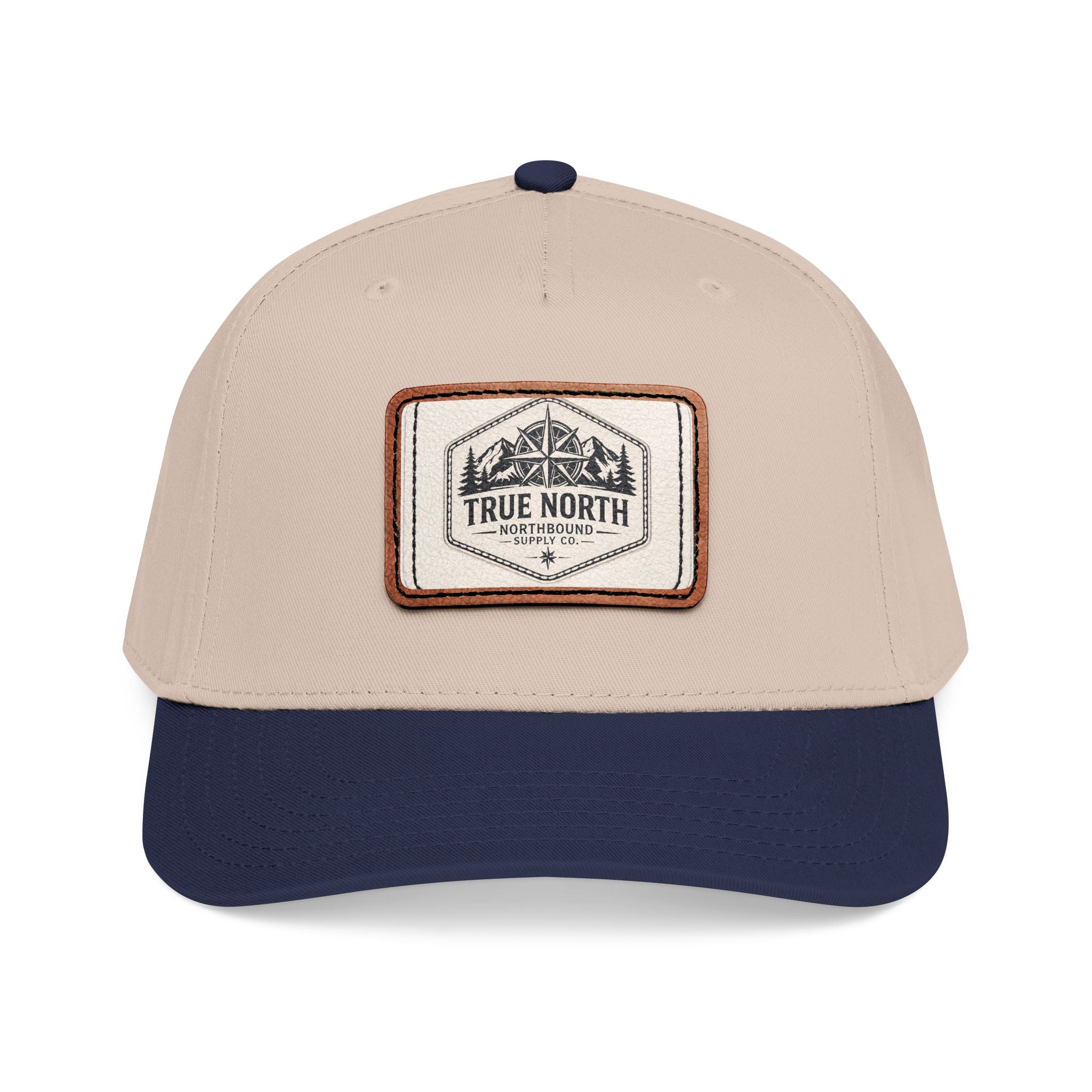 HP-001.5 True North Leather Patch Baseball Cap