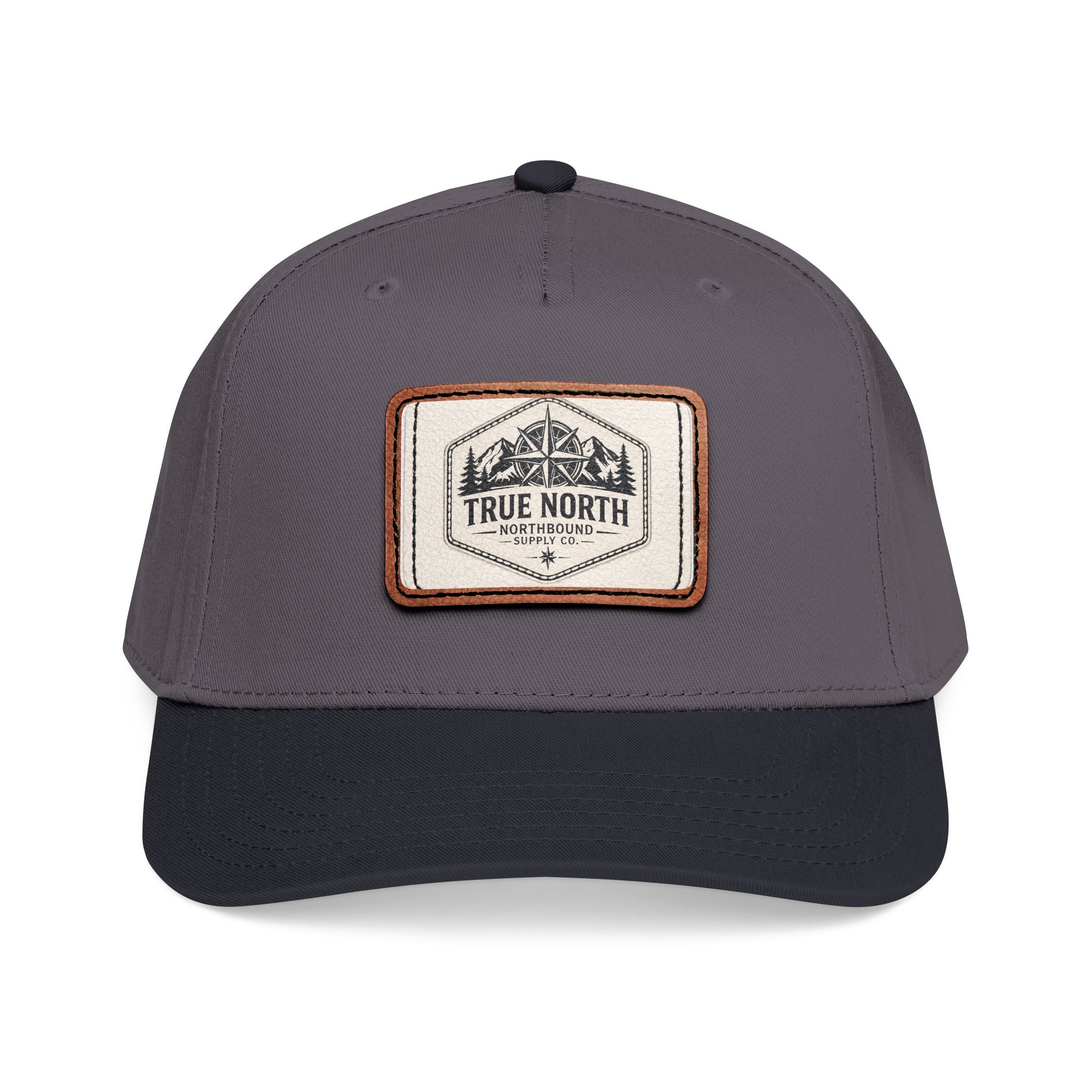 HP-001.5 True North Leather Patch Baseball Cap