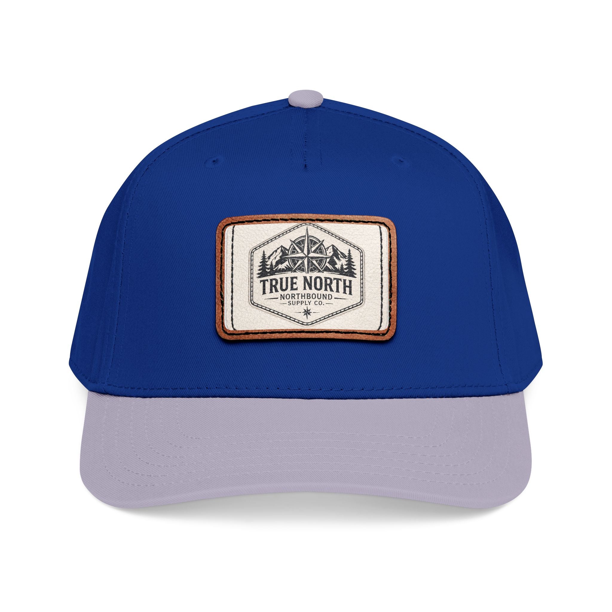 HP-001.5 True North Leather Patch Baseball Cap