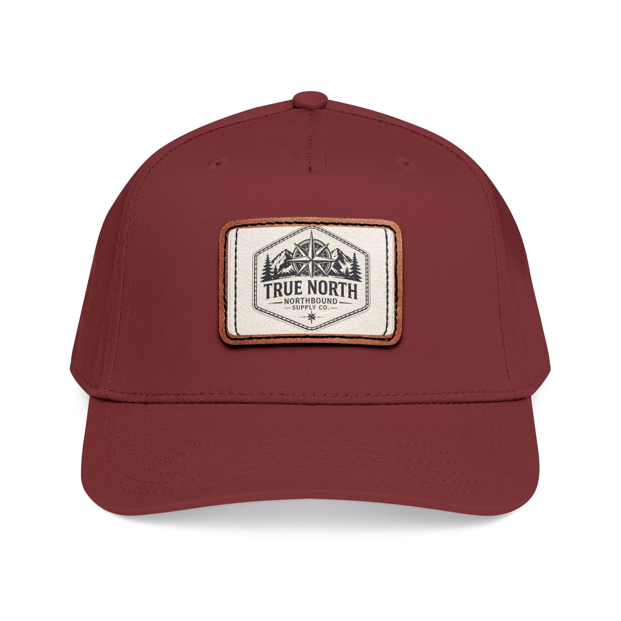 HP-001.5 True North Leather Patch Baseball Cap