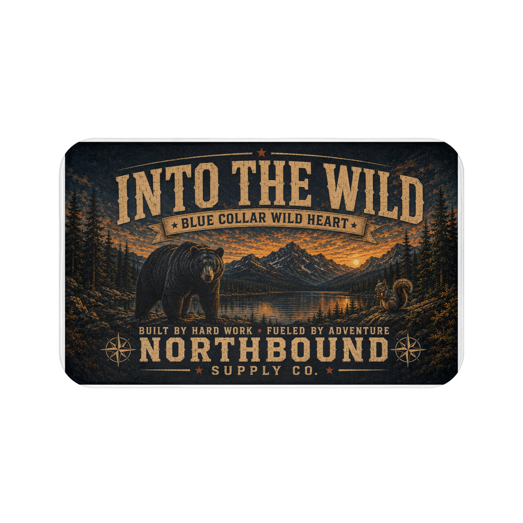 BM-004 Into The Wild Bath Mat — Northbound Adventure