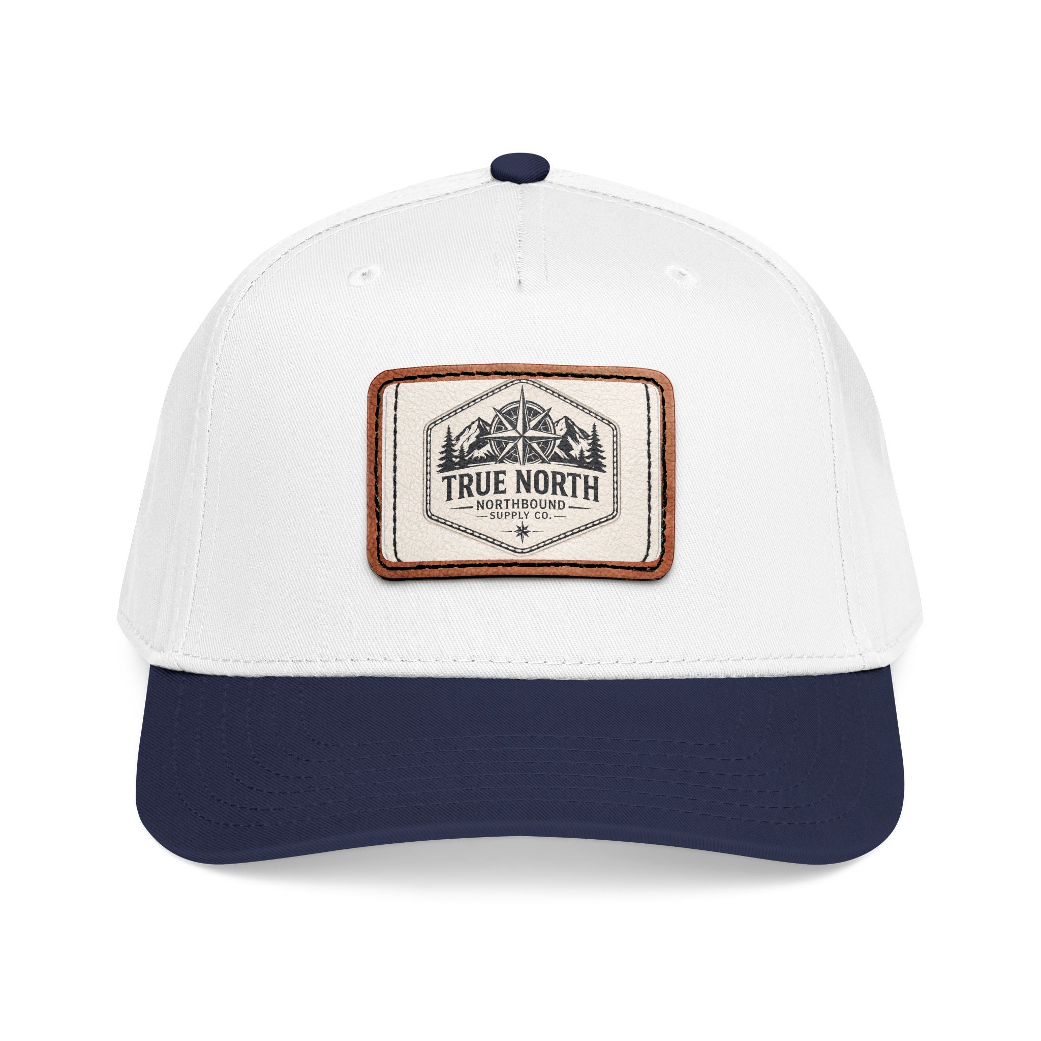 HP-001.5 True North Leather Patch Baseball Cap