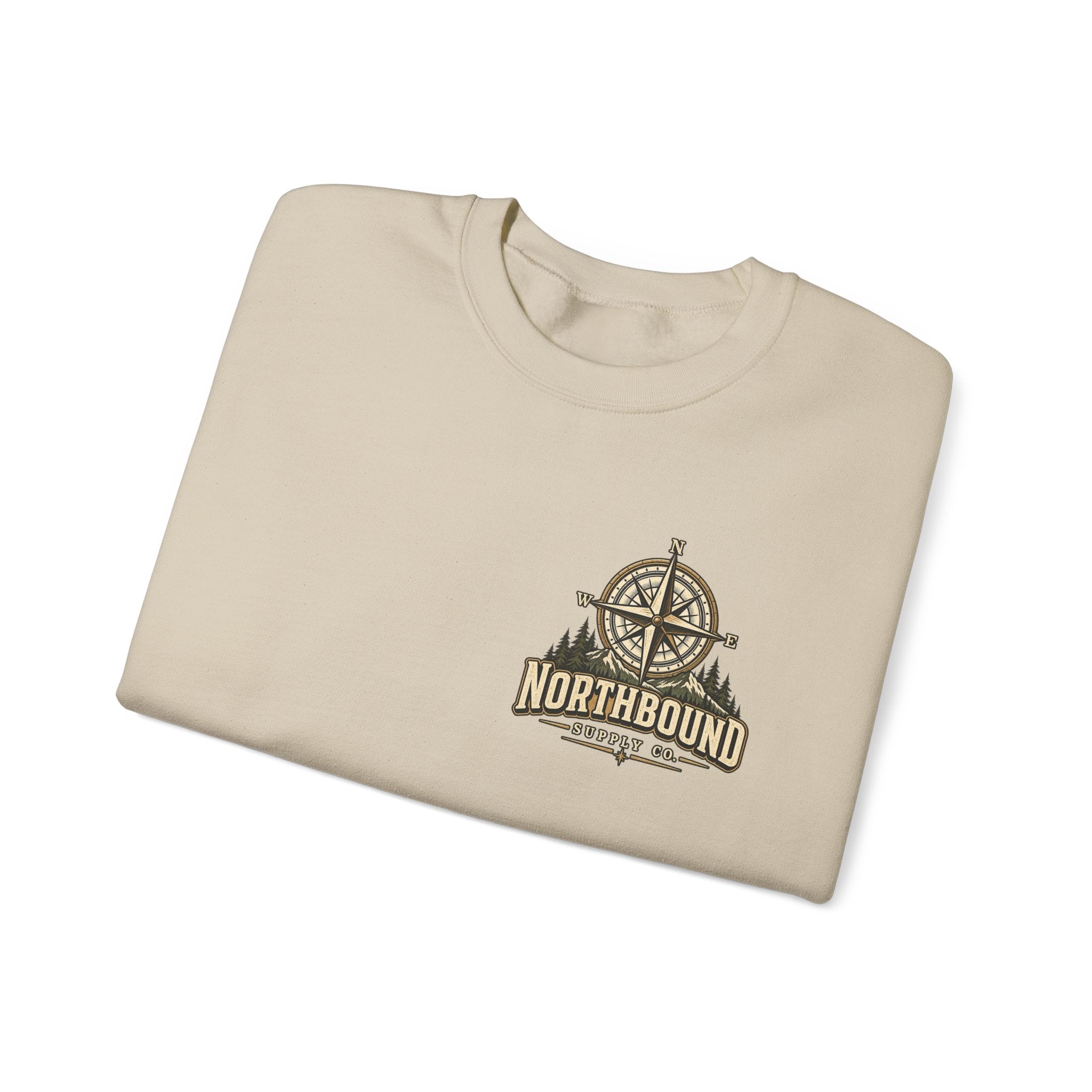 NS-002 Freedom Trail Crewneck Sweatshirt. Northbound Supply Co.