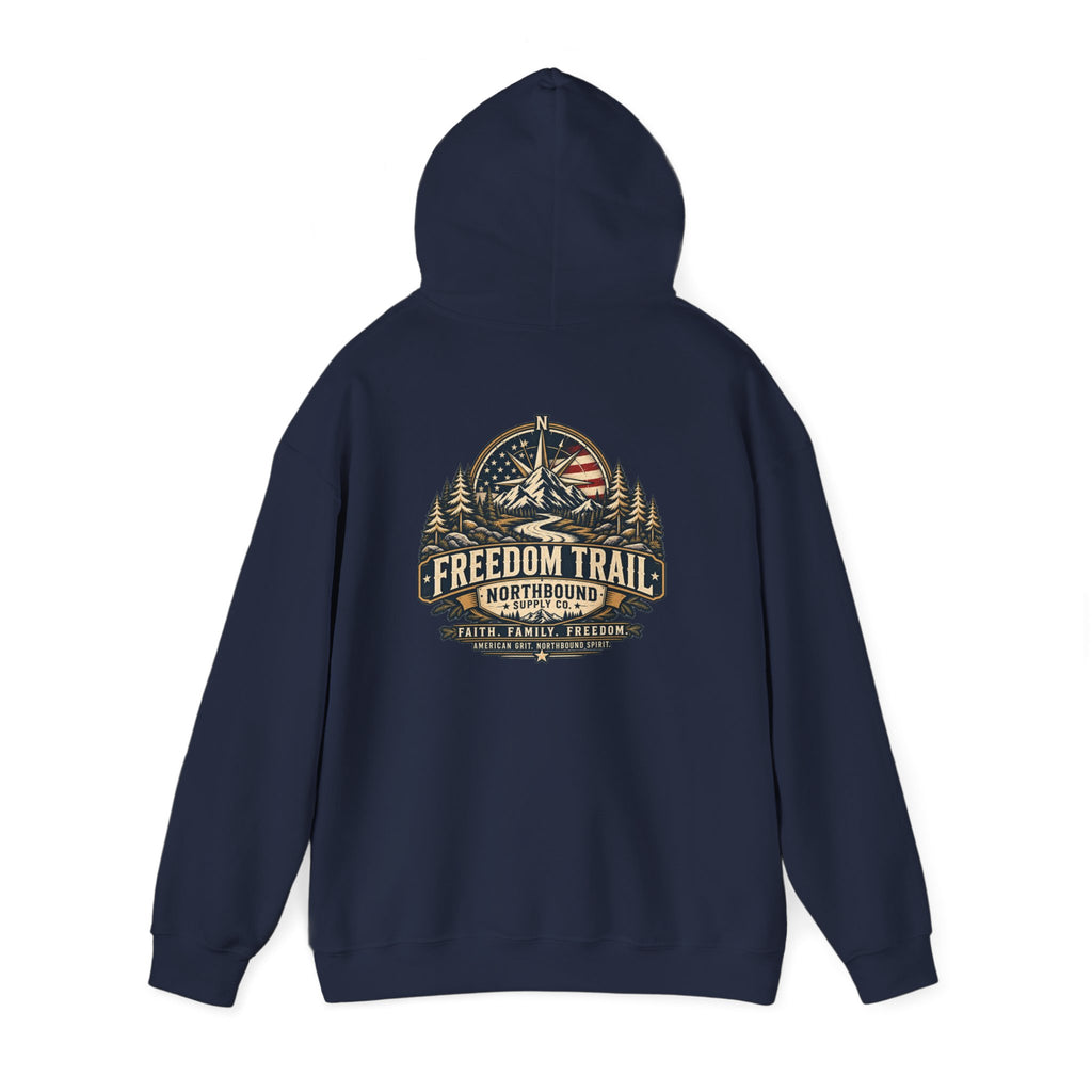 NH-004 Freedom Trail Hoodie — Northbound Supply Co. Patriotic