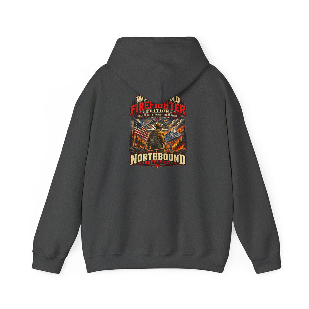 Hoodie - Wildland Firefighter Emblem Pullover