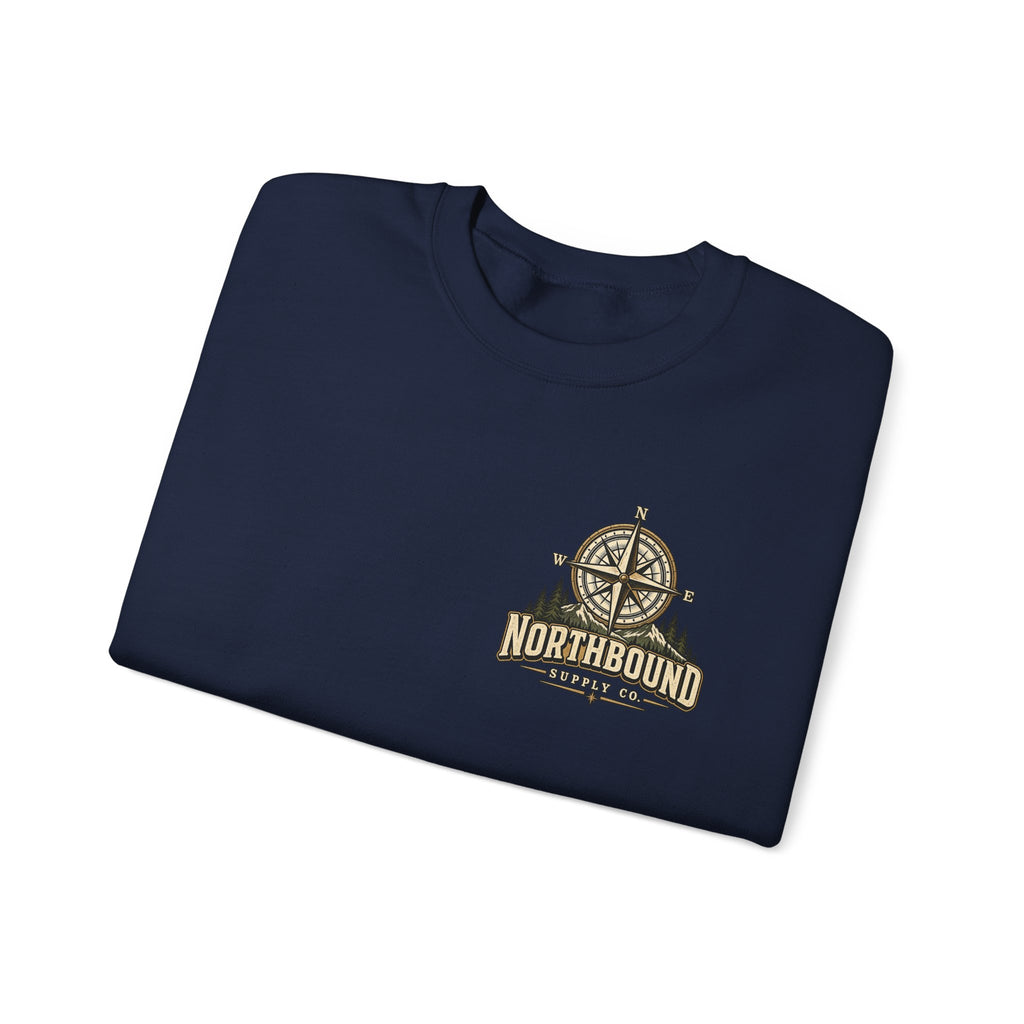 NS-006 American Grit Sweatshirt — Northbound Supply Co.Patriotic Eagle Compass Crewneck