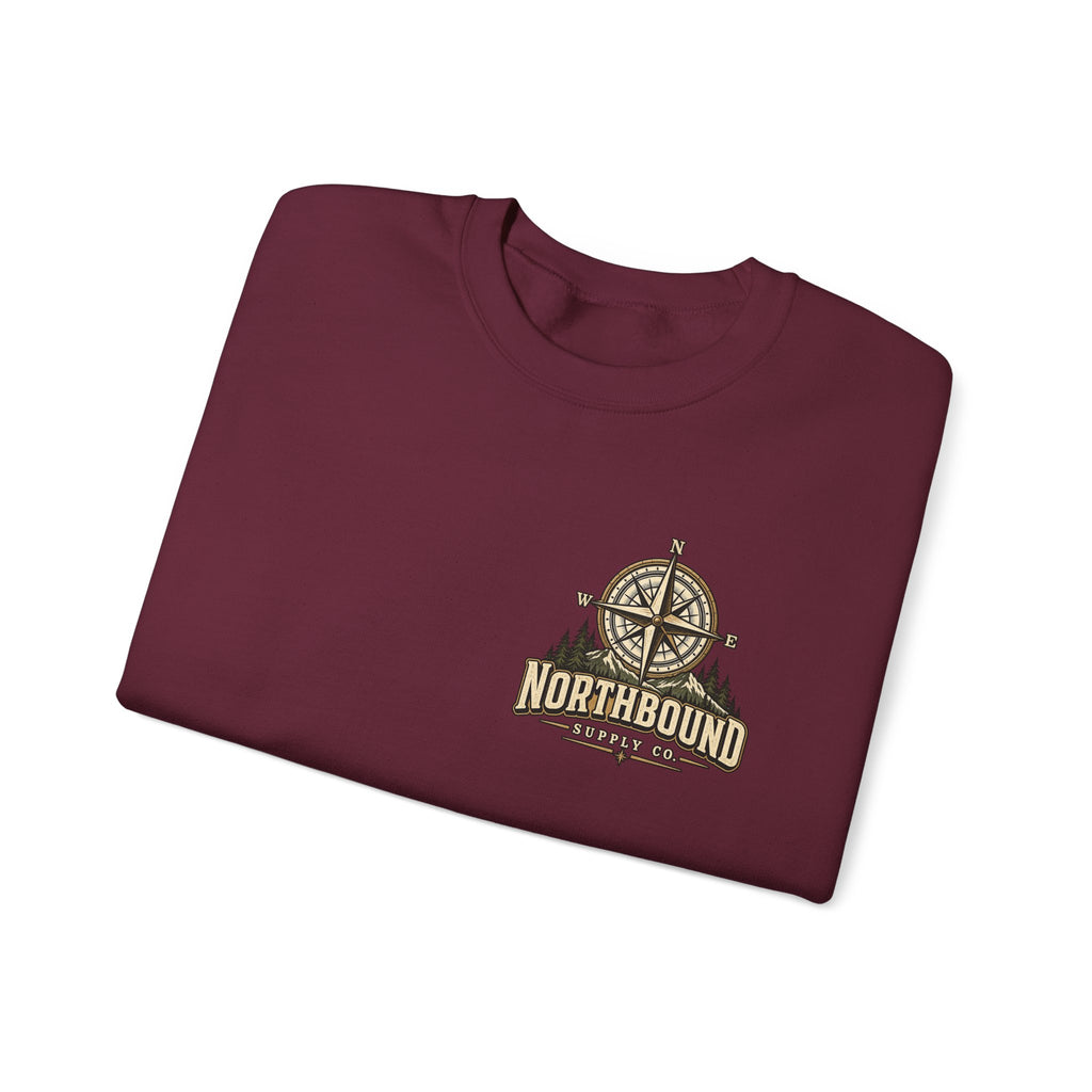 NS-002 Freedom Trail Crewneck Sweatshirt. Northbound Supply Co.