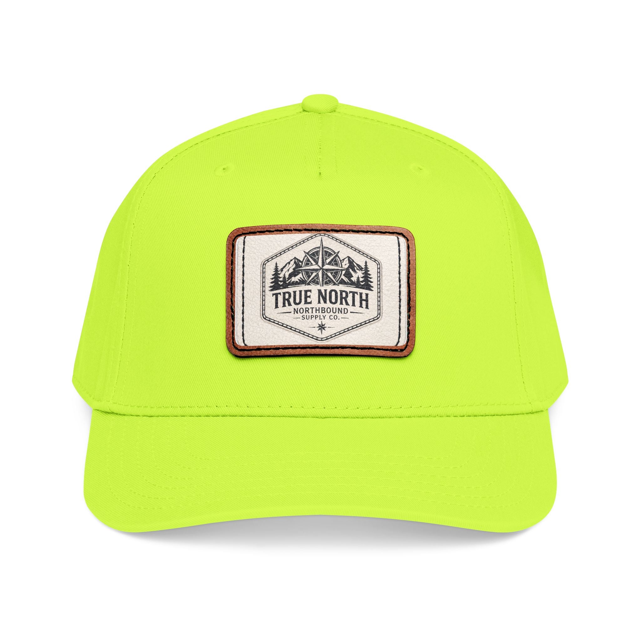 HP-001.5 True North Leather Patch Baseball Cap