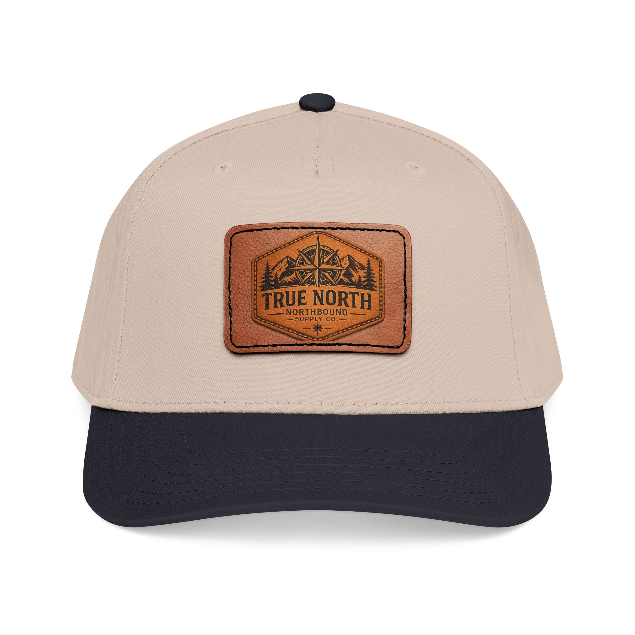 HP-001 Signature True North Leather Patch Baseball Cap