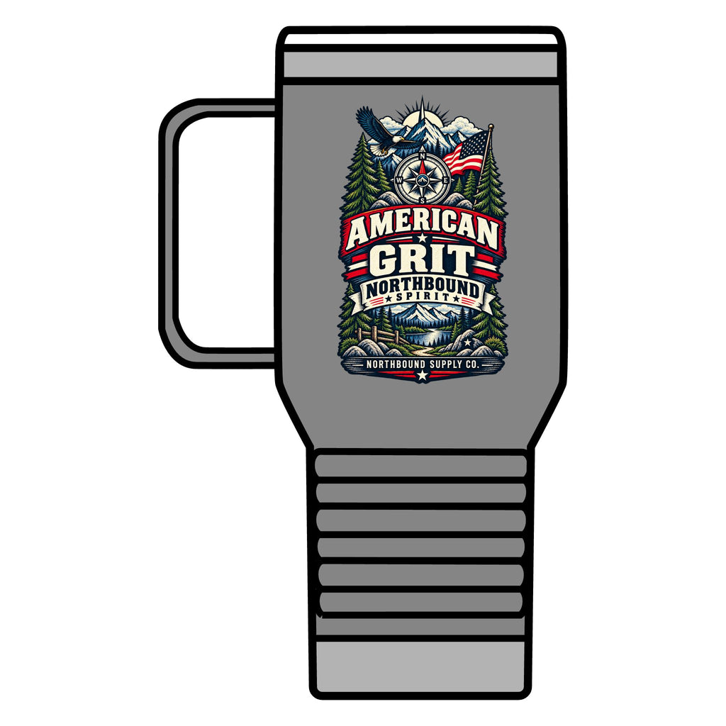 Freedom Trail 20oz Travel Mug — American Grit Outdoor Adventure Insulated Tumbler