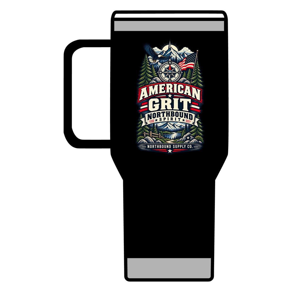 Freedom Trail 20oz Travel Mug — American Grit Outdoor Adventure Insulated Tumbler