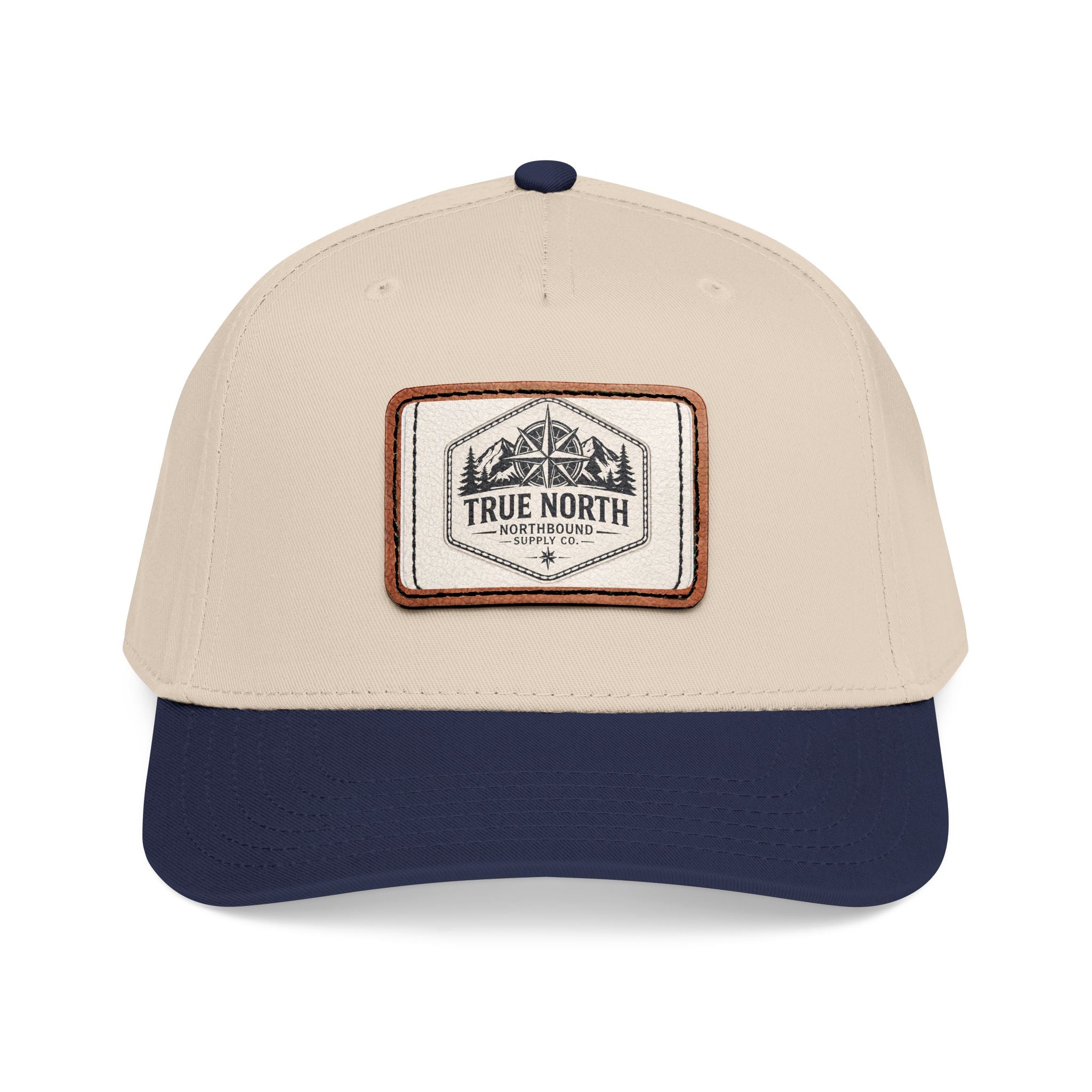 HP-001.5 True North Leather Patch Baseball Cap