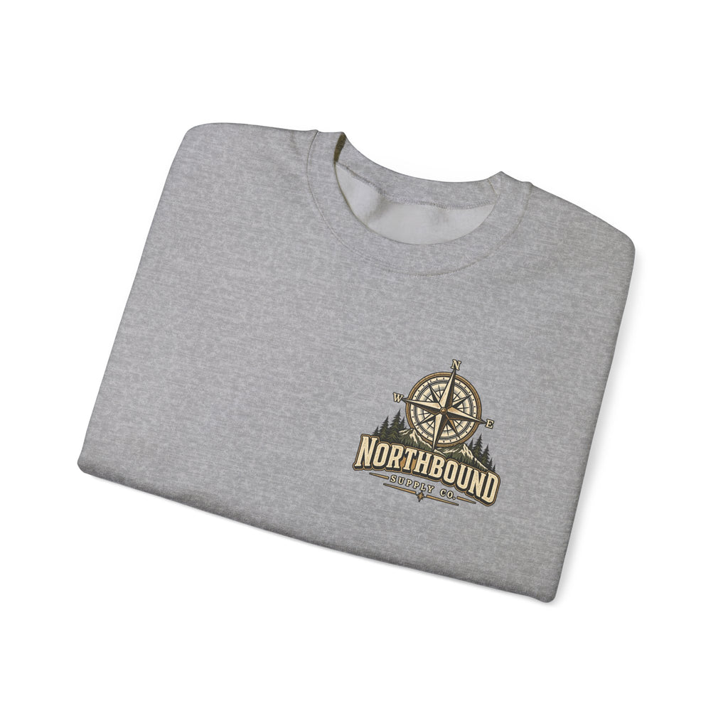 NS-006 American Grit Sweatshirt — Northbound Supply Co.Patriotic Eagle Compass Crewneck