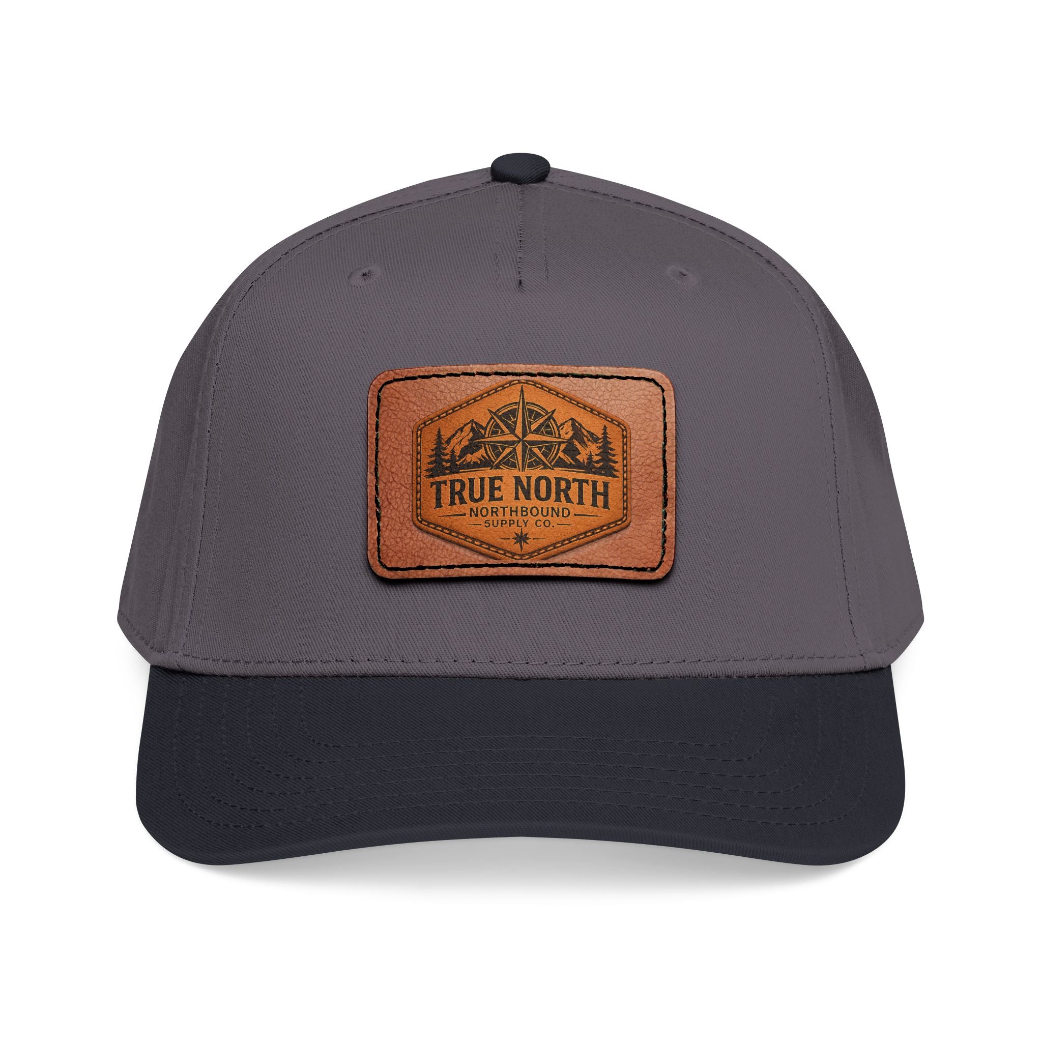 HP-001 Signature True North Leather Patch Baseball Cap
