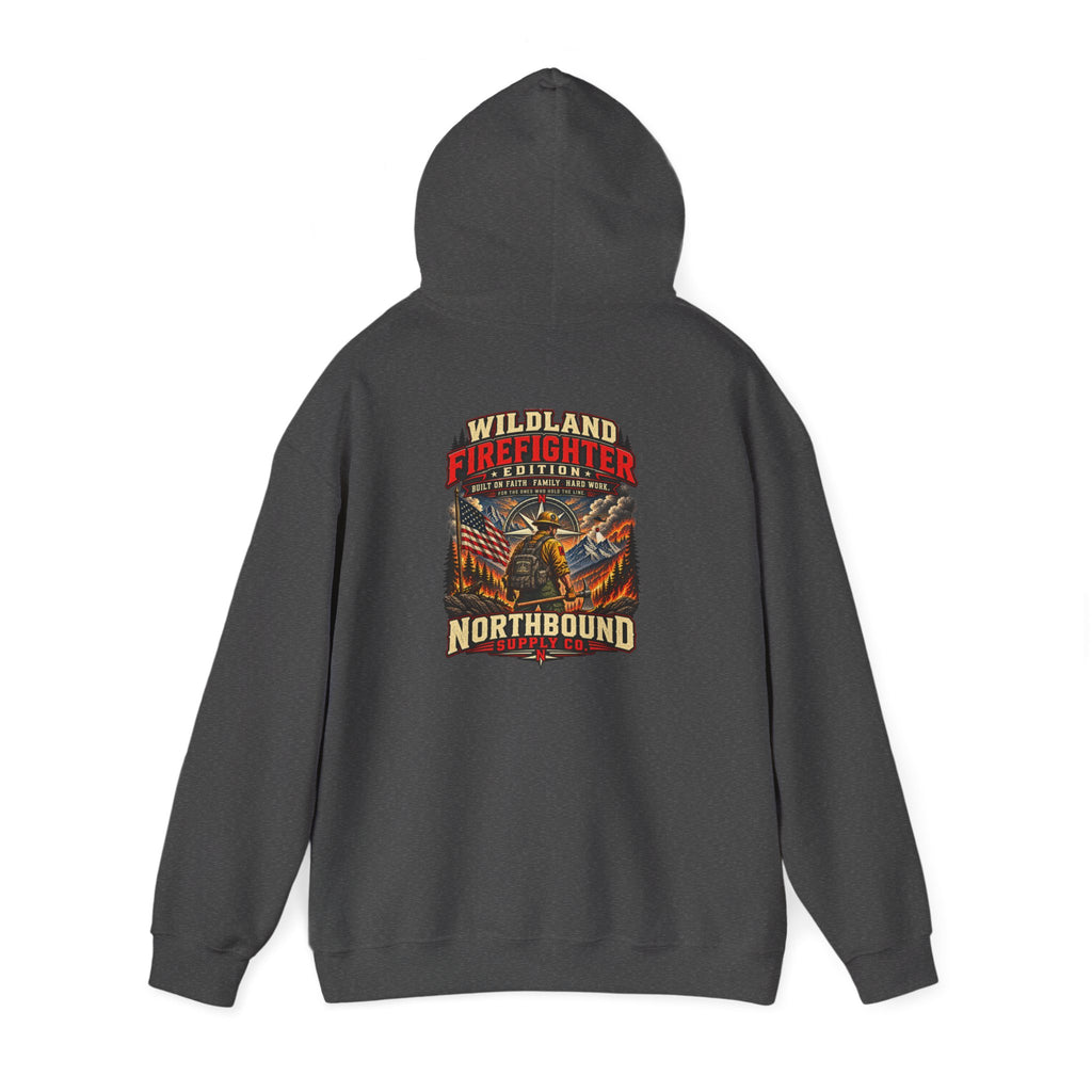 Hoodie - Wildland Firefighter Emblem Pullover