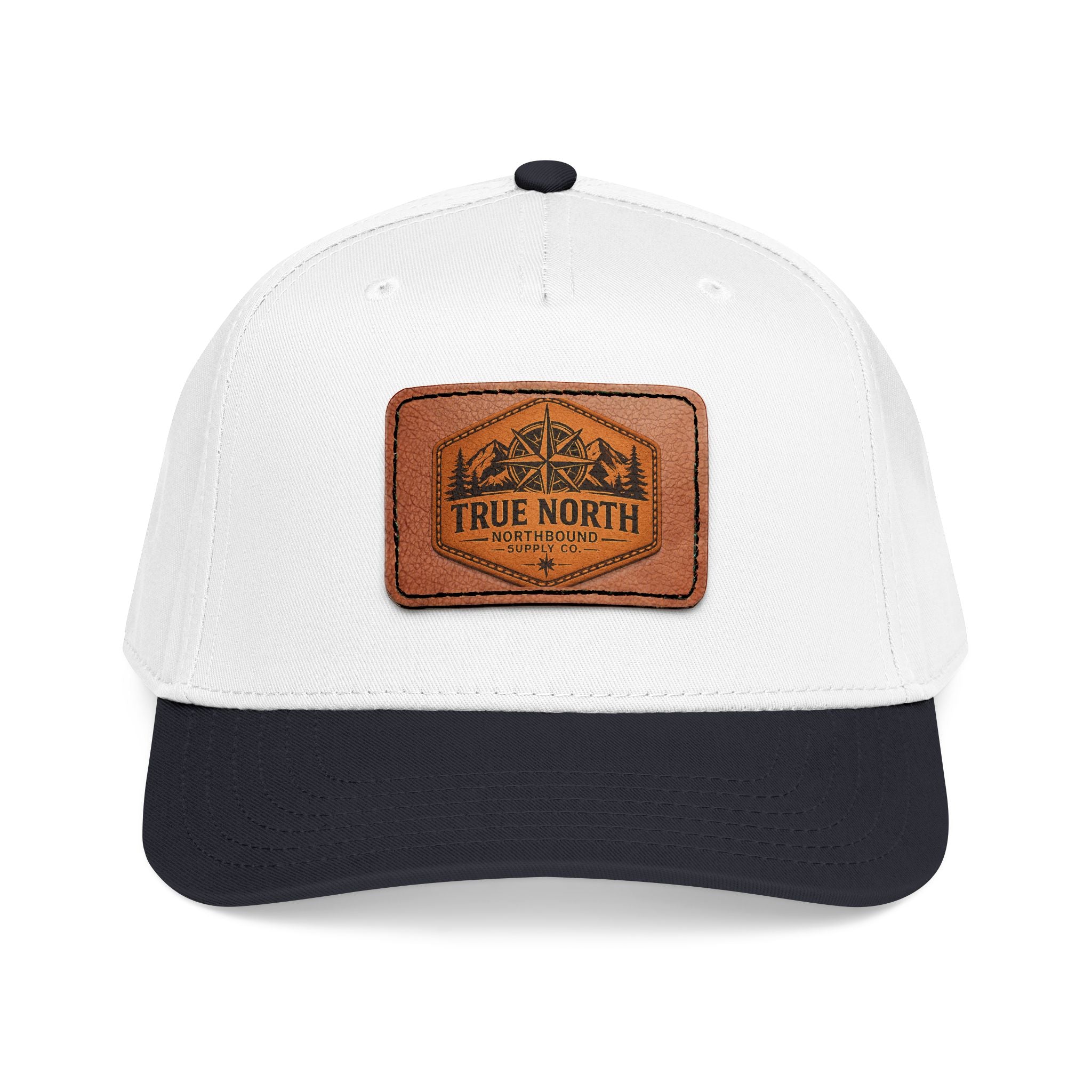 HP-001 Signature True North Leather Patch Baseball Cap
