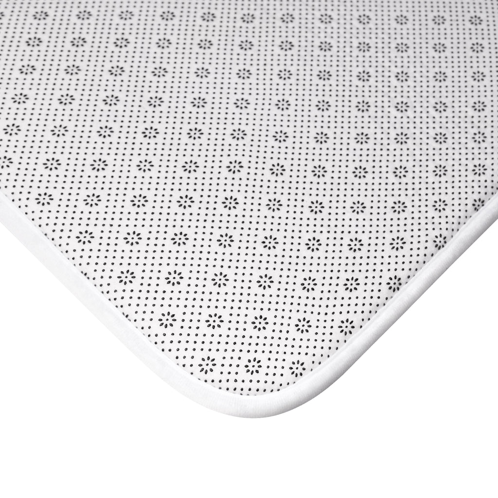 BM-003 Northbound Supply Co. Bath Mat – Rustic Cabin Mountain Welcome Mat (Built for the Journey)