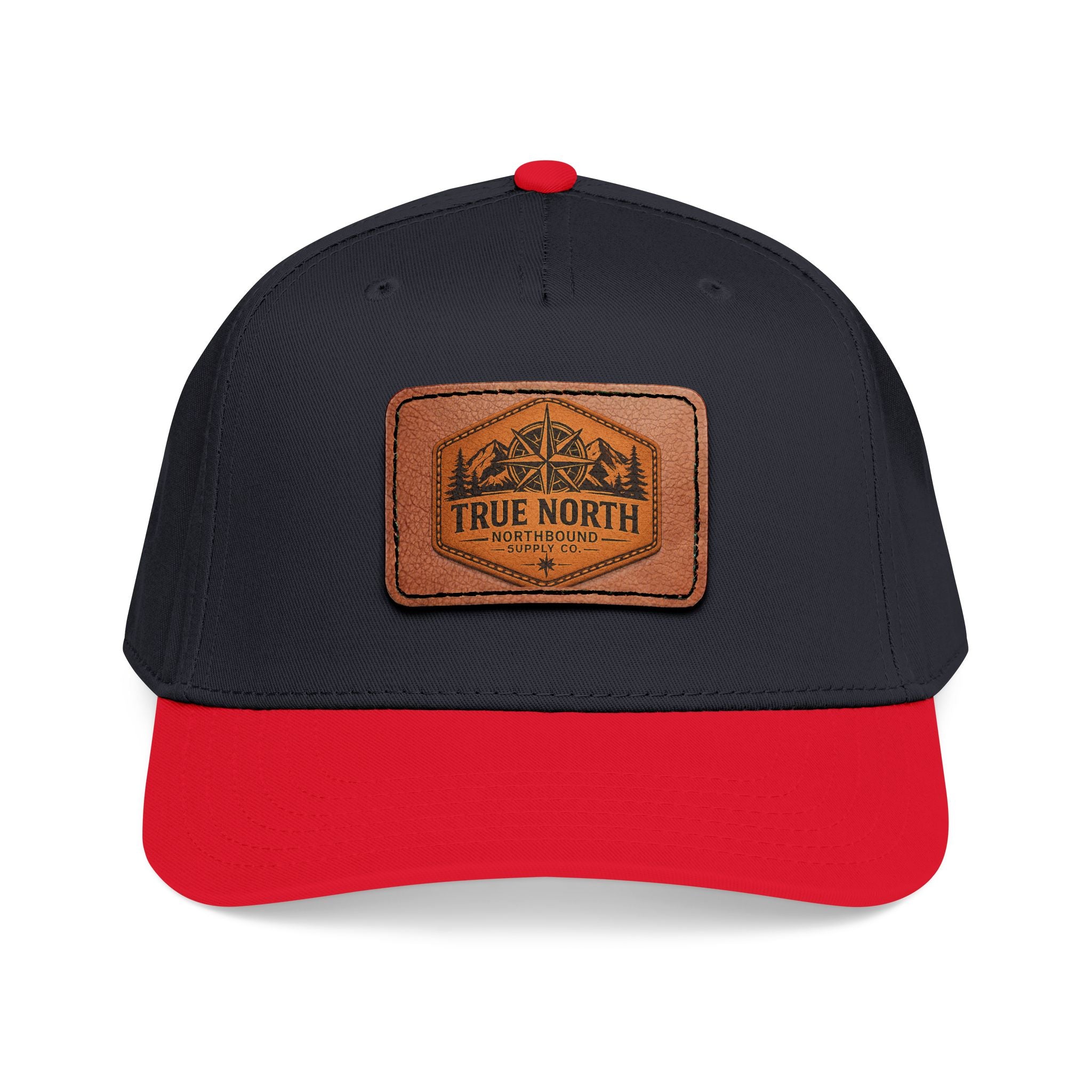 HP-001 Signature True North Leather Patch Baseball Cap