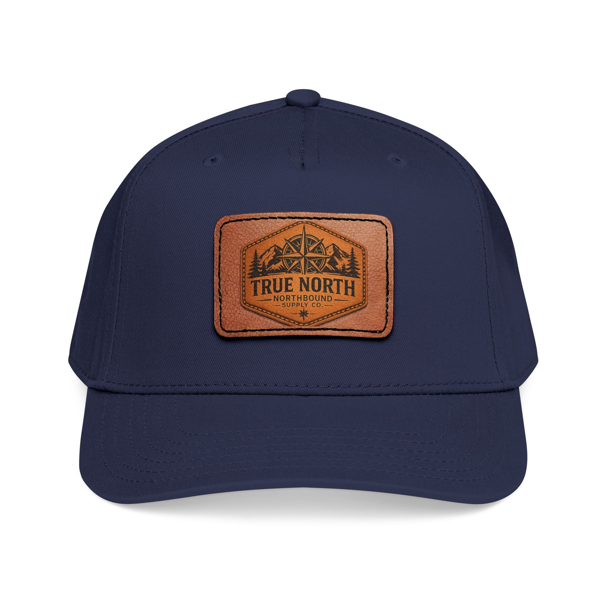 HP-001 Signature True North Leather Patch Baseball Cap