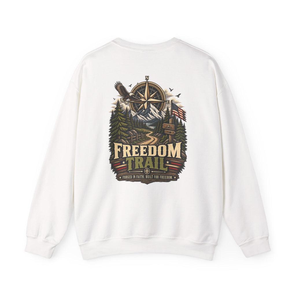 NS-002 Freedom Trail Crewneck Sweatshirt. Northbound Supply Co.