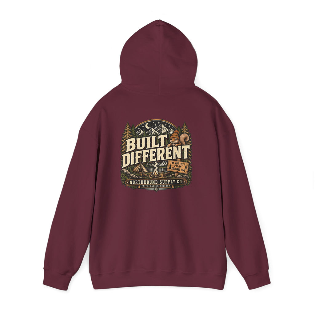 NH-002 Built Different Hoodie — Northbound Supply Co.