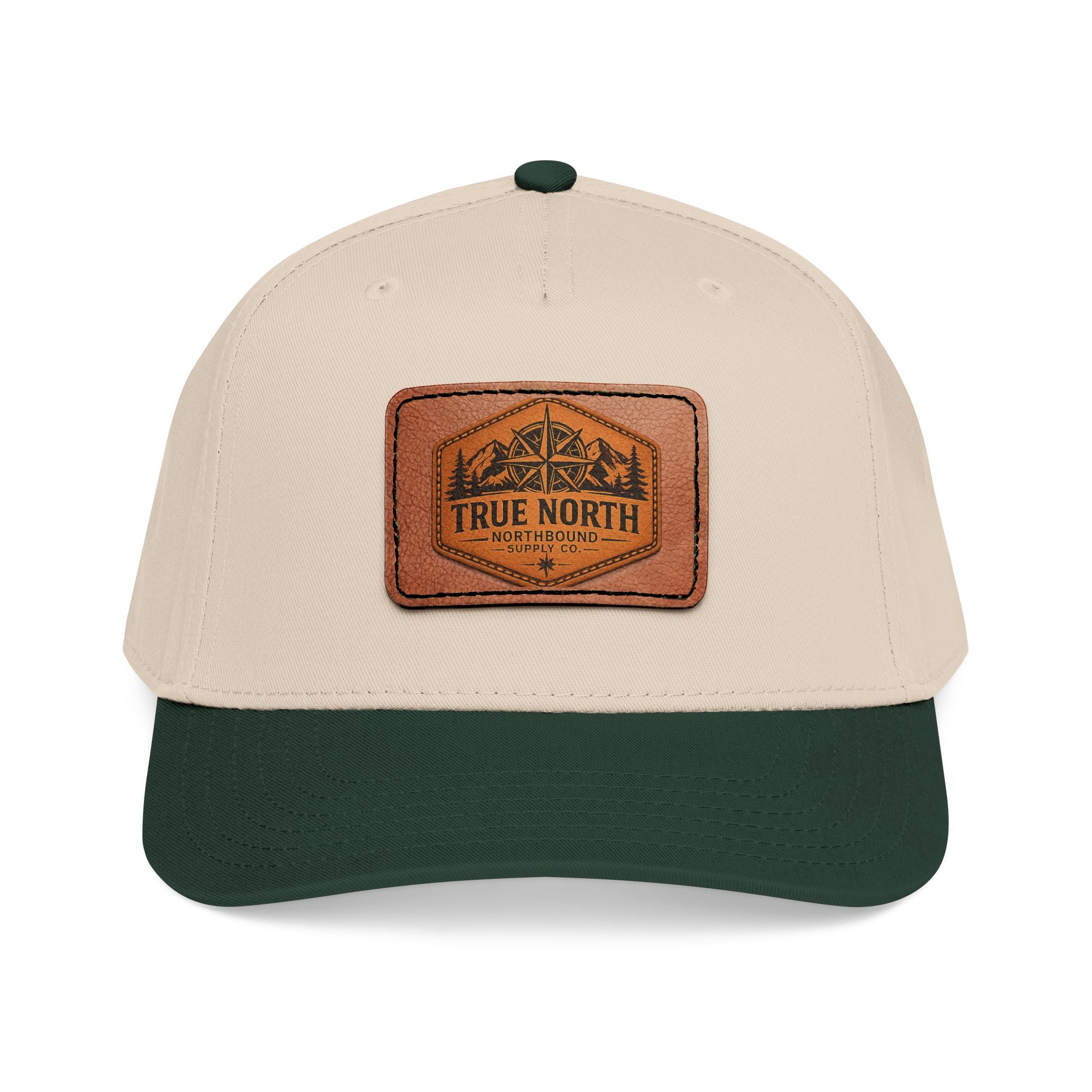 HP-001 Signature True North Leather Patch Baseball Cap