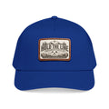 HP-004.5 Hold The Line Leather Patch Baseball Cap — Outdoorsy Vintage Trucker Hat