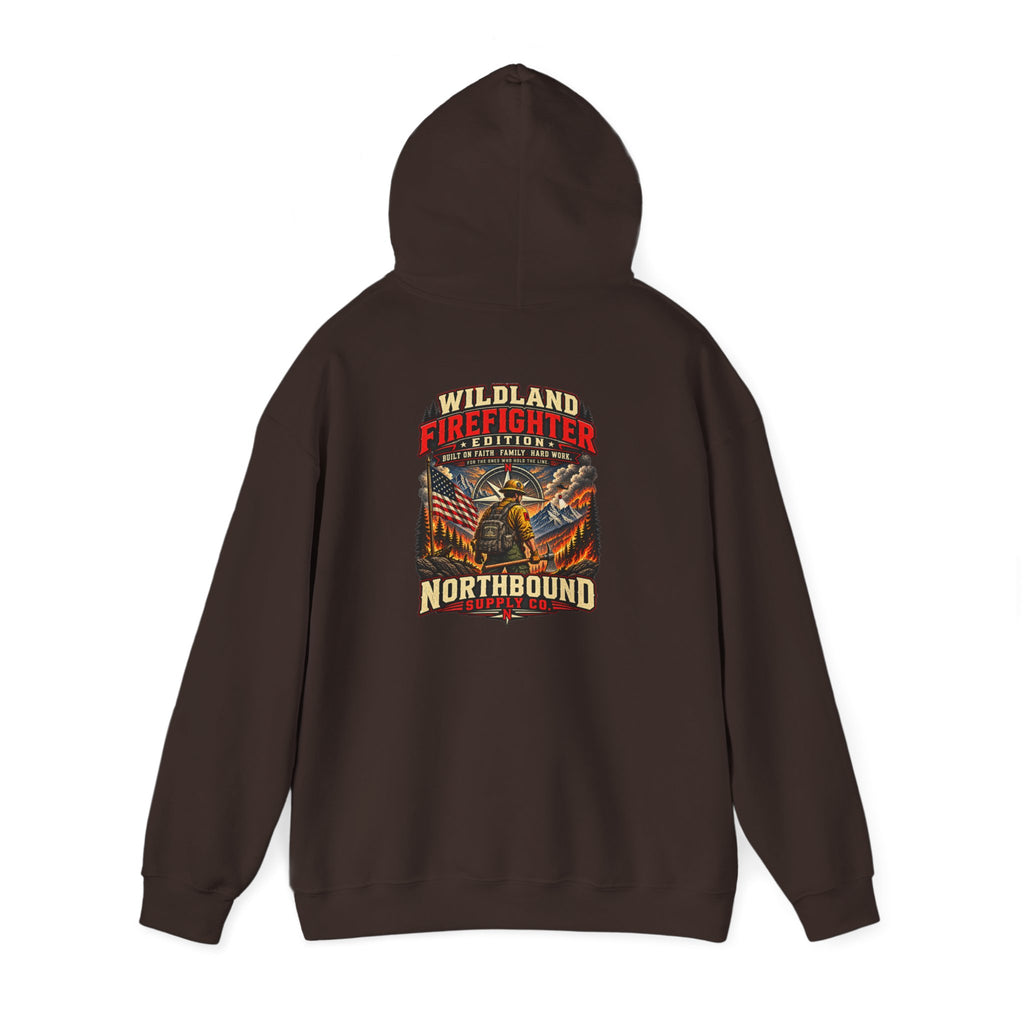 Hoodie - Wildland Firefighter Emblem Pullover