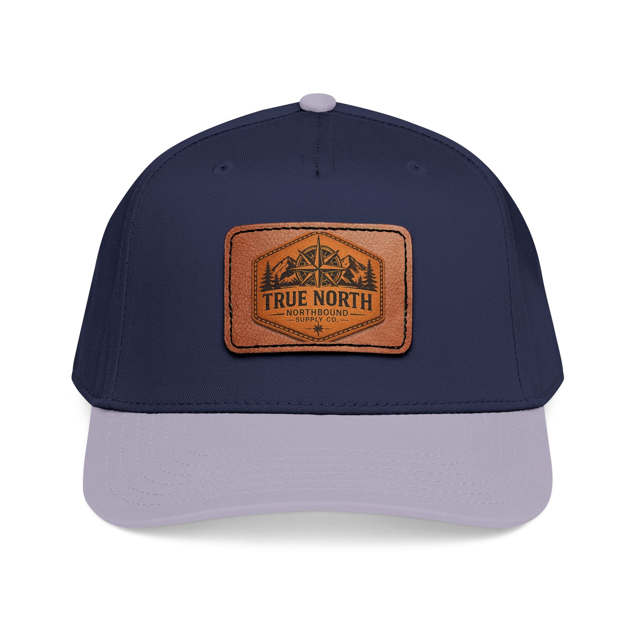 HP-001 Signature True North Leather Patch Baseball Cap
