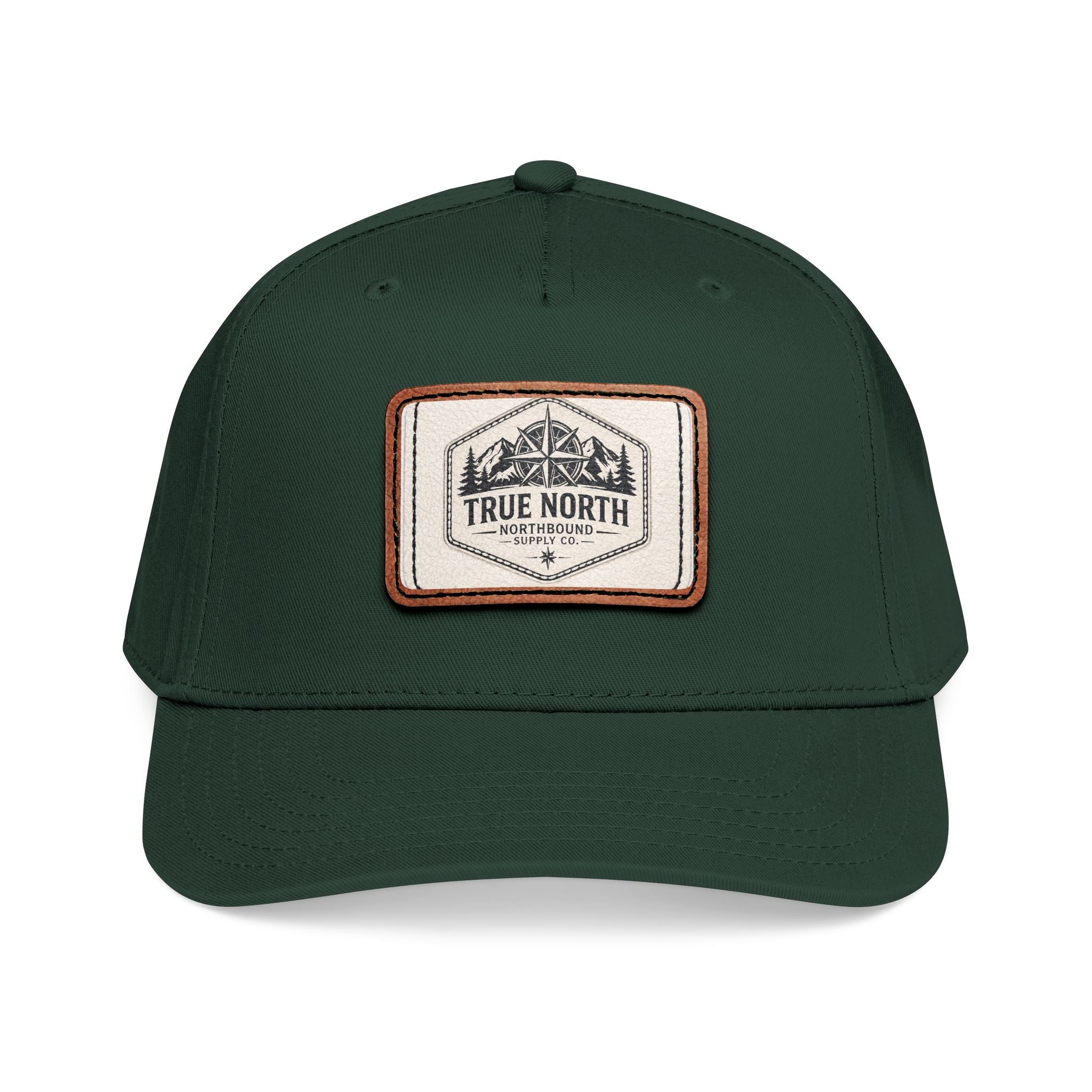 HP-001.5 True North Leather Patch Baseball Cap