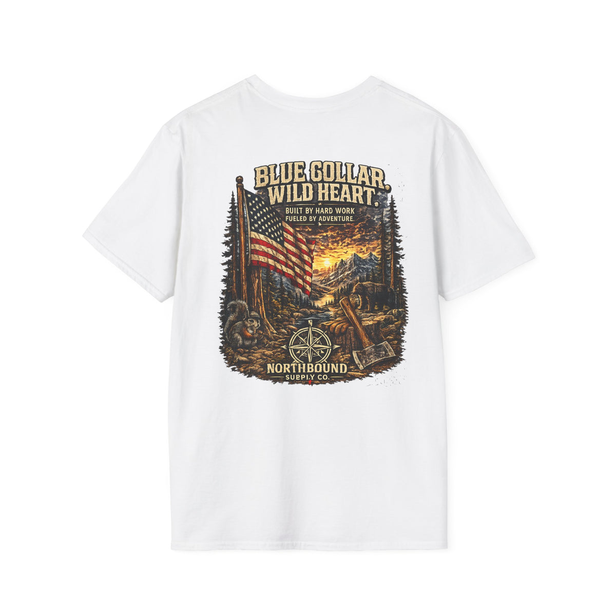 Blue Collar Wild Heart T-Shirt