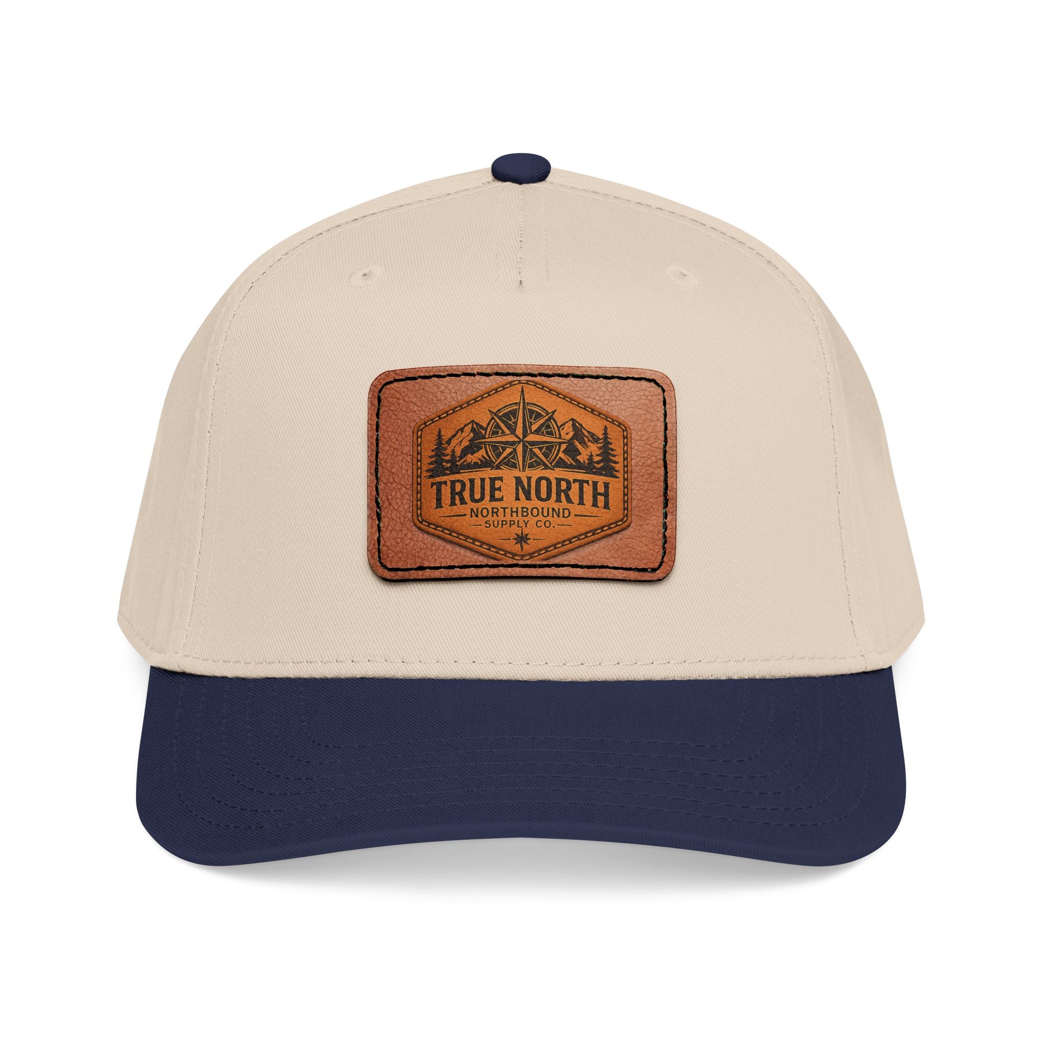 HP-001 Signature True North Leather Patch Baseball Cap
