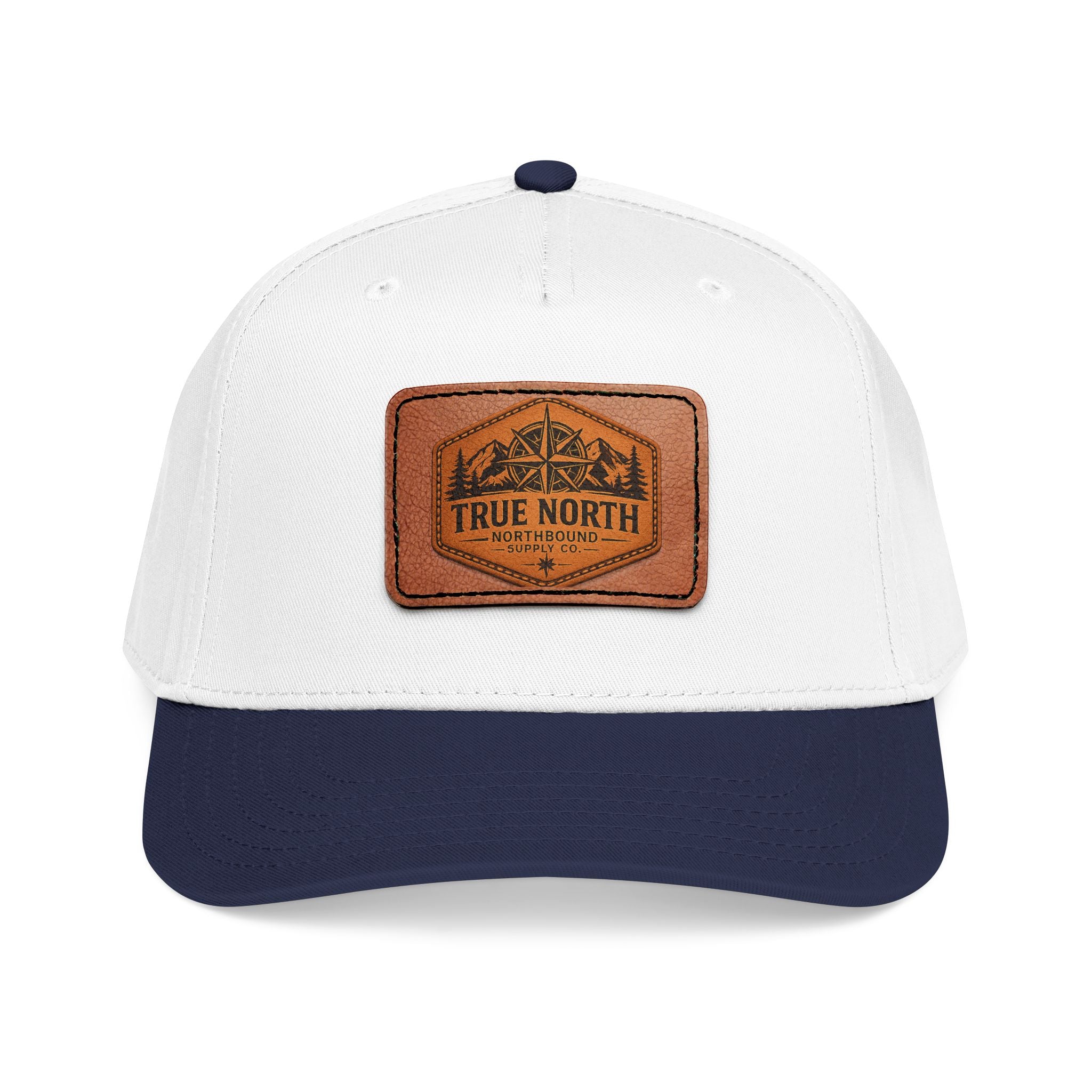 HP-001 Signature True North Leather Patch Baseball Cap