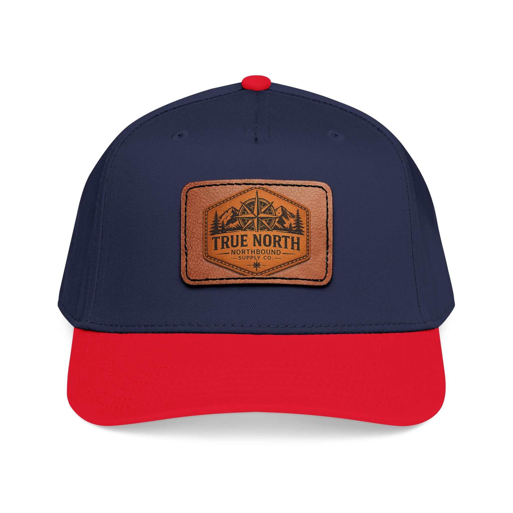 HP-001 Signature True North Leather Patch Baseball Cap