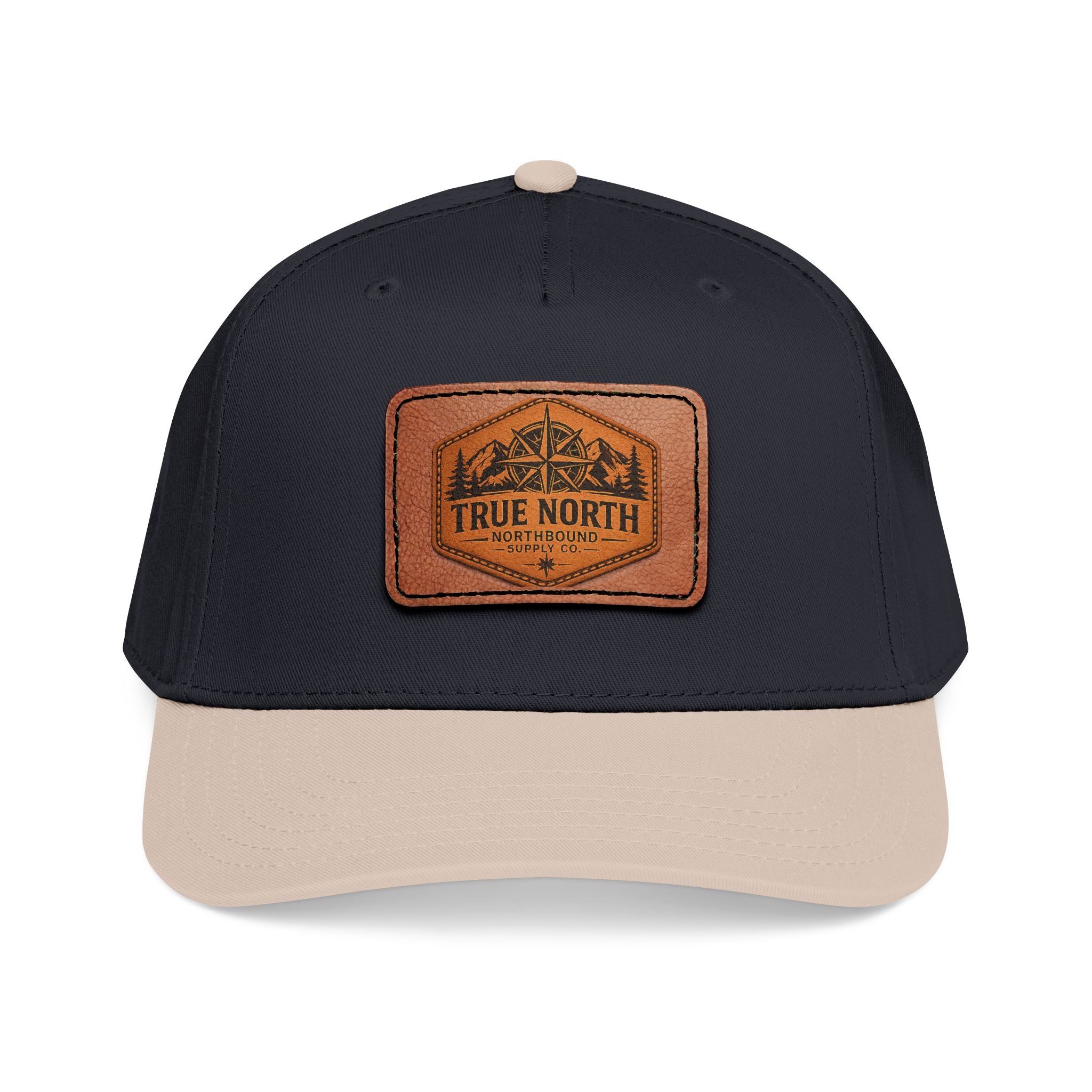 HP-001 Signature True North Leather Patch Baseball Cap