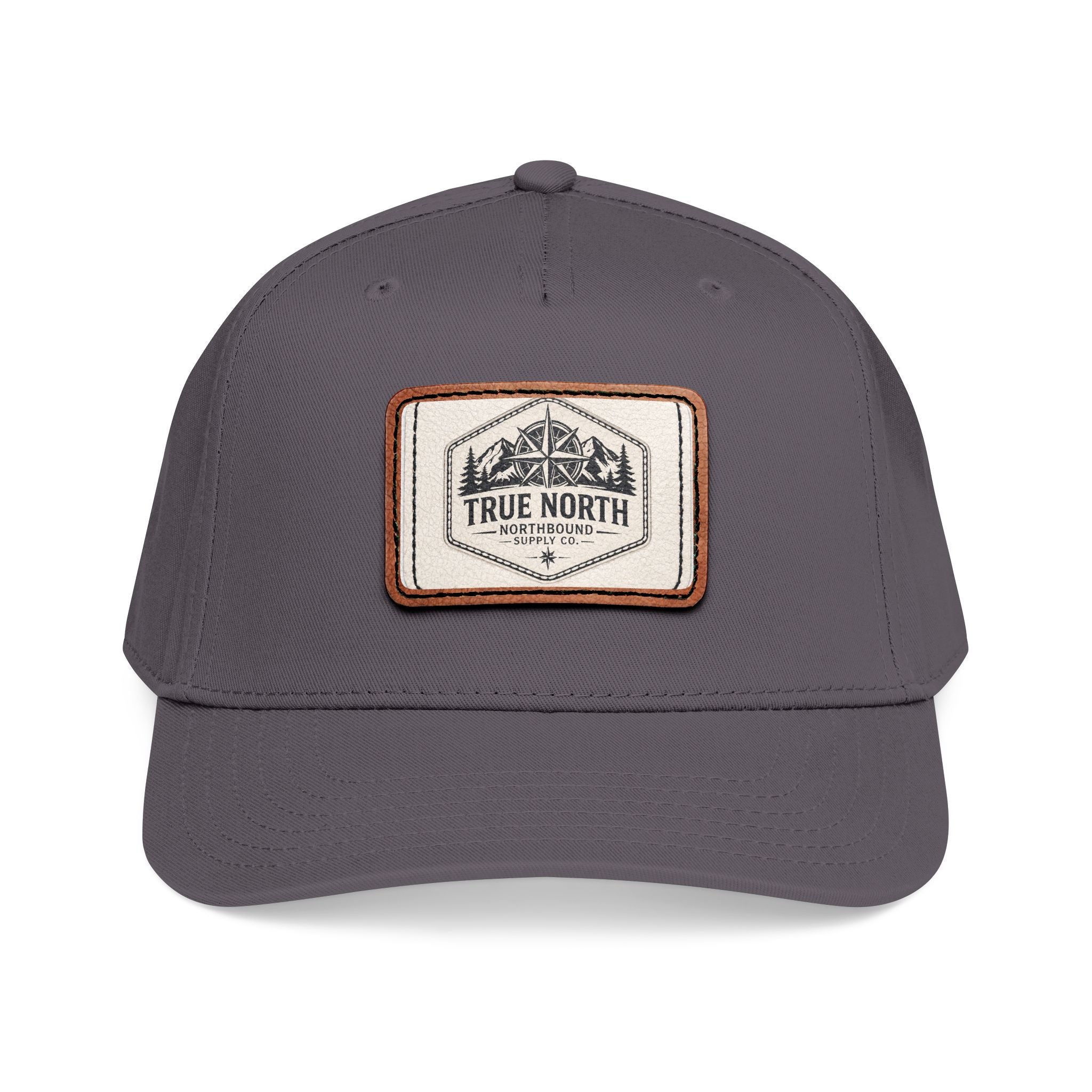HP-001.5 True North Leather Patch Baseball Cap
