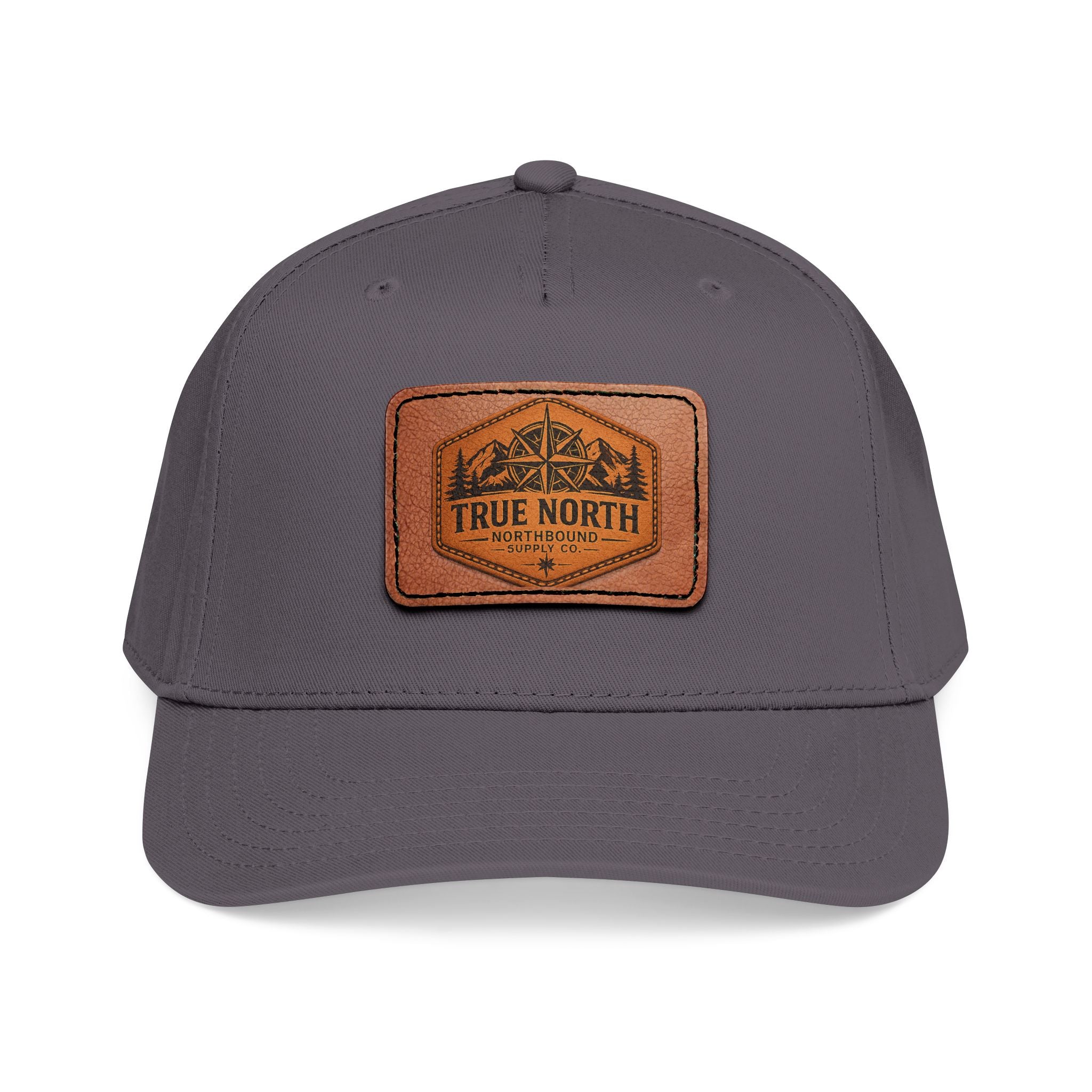 HP-001 Signature True North Leather Patch Baseball Cap