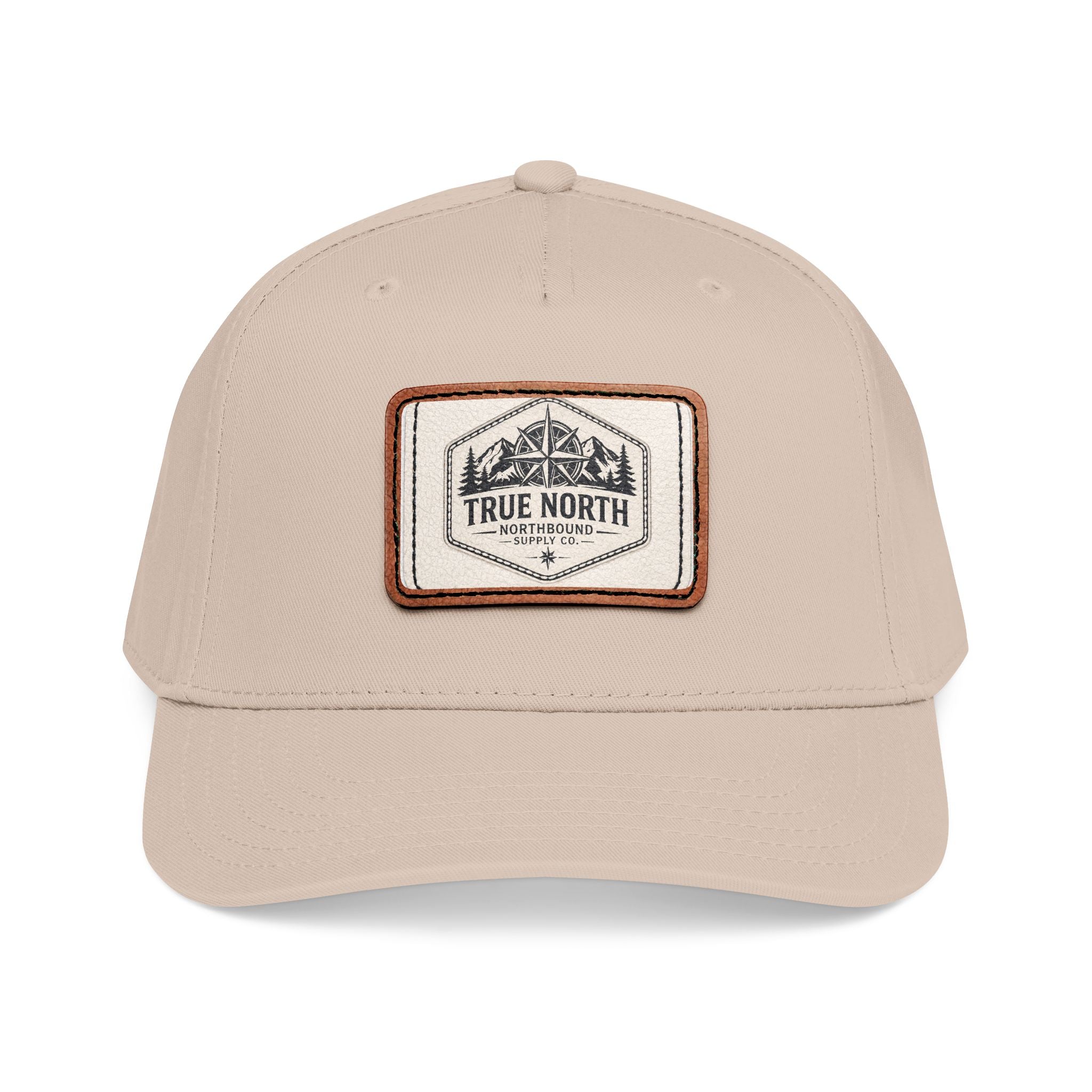 HP-001.5 True North Leather Patch Baseball Cap
