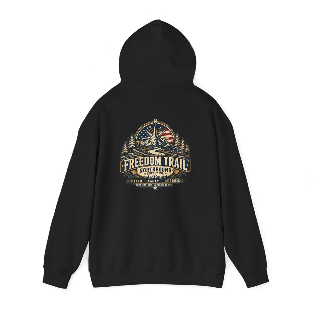NH-004 Freedom Trail Hoodie — Northbound Supply Co. Patriotic