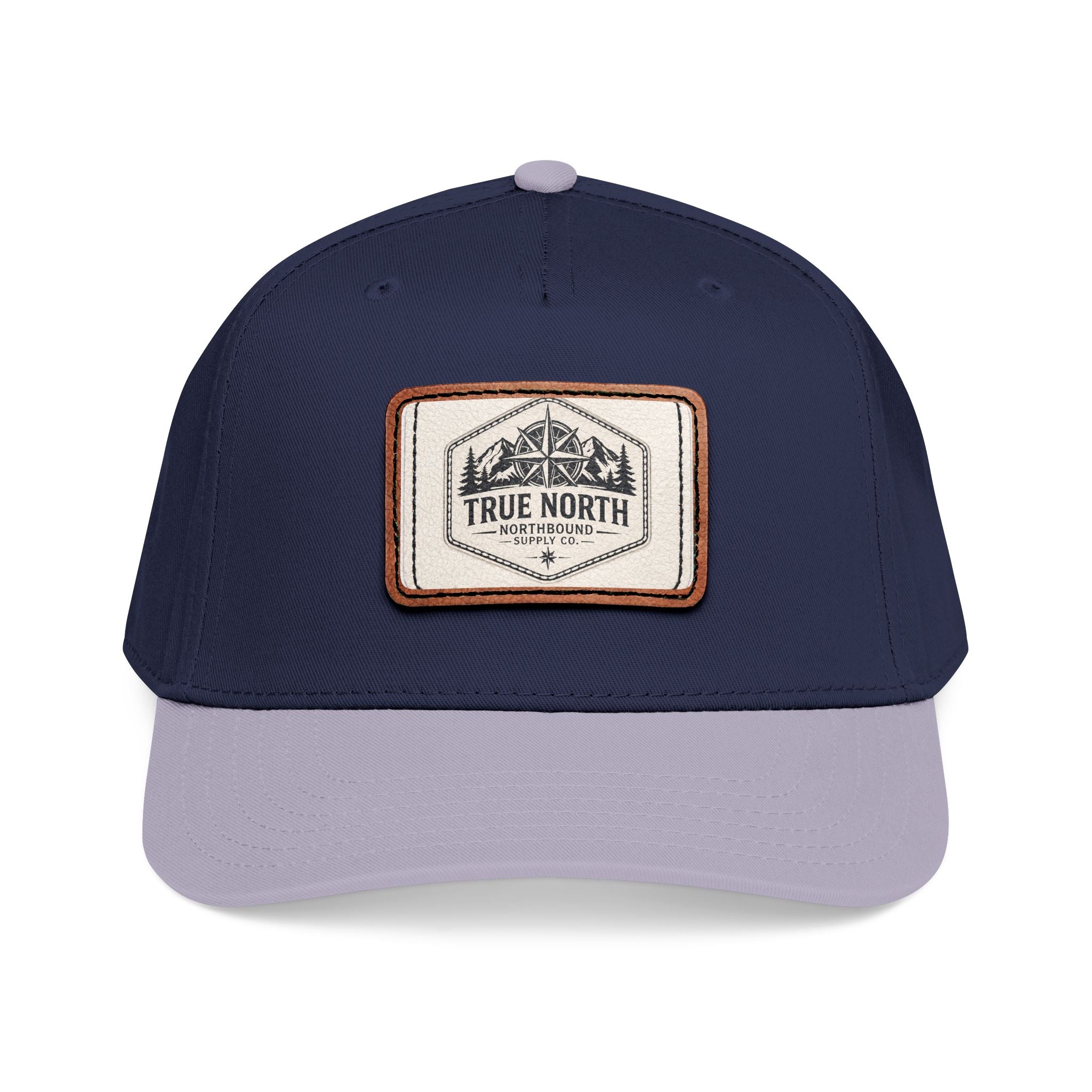 HP-001.5 True North Leather Patch Baseball Cap