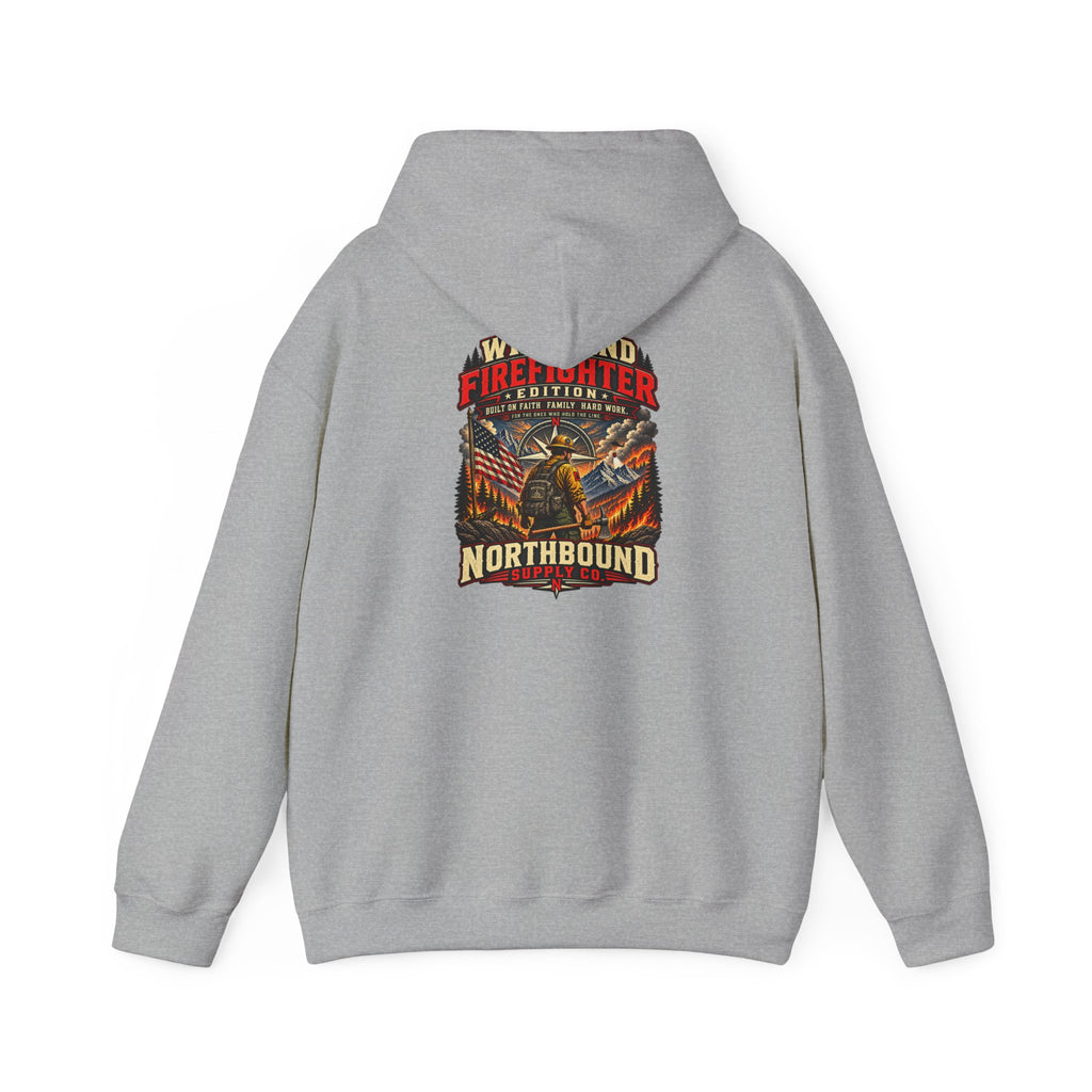 Hoodie - Wildland Firefighter Emblem Pullover