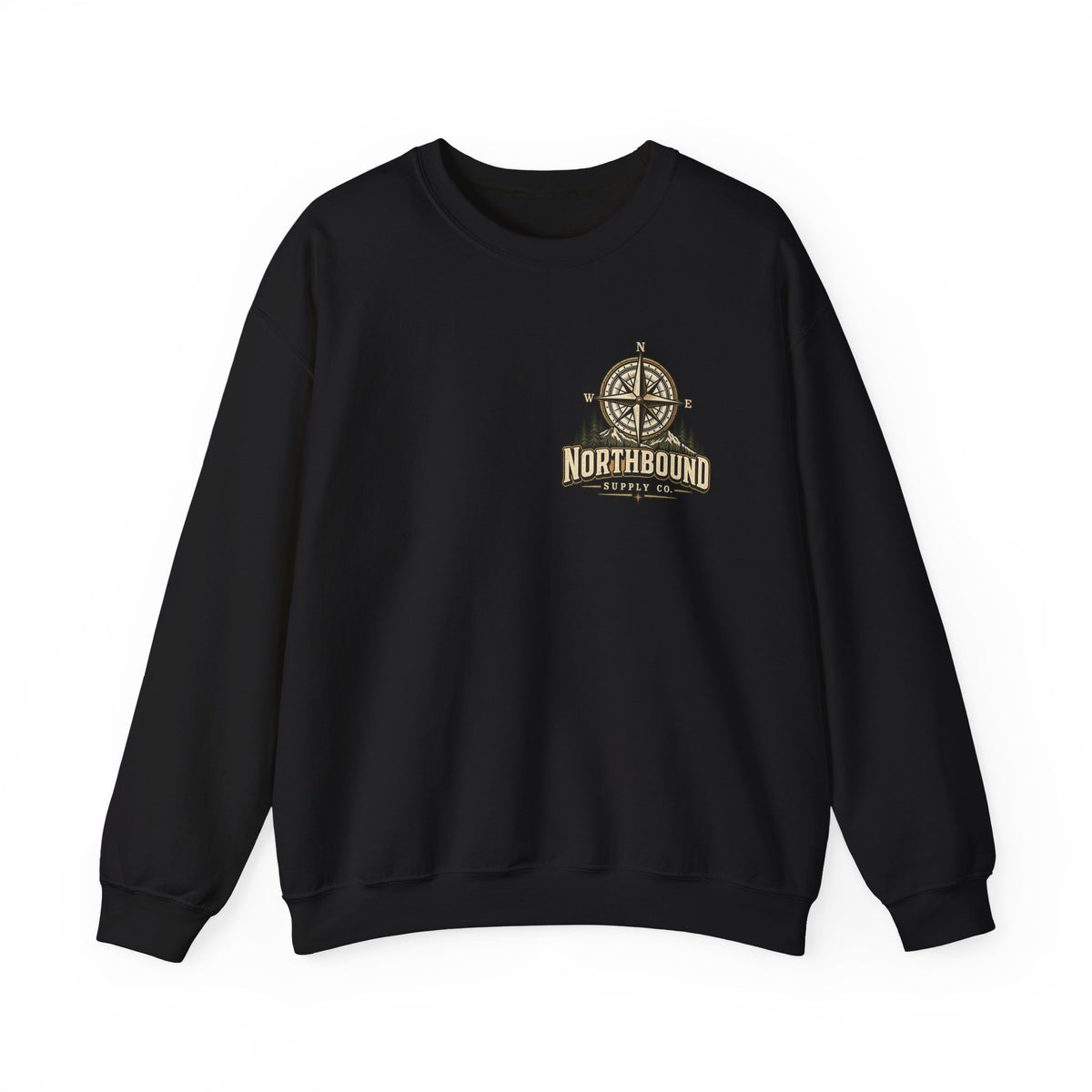 Crewneck Sweatshirt —Northbound Supply Co. Find Your True North Compass