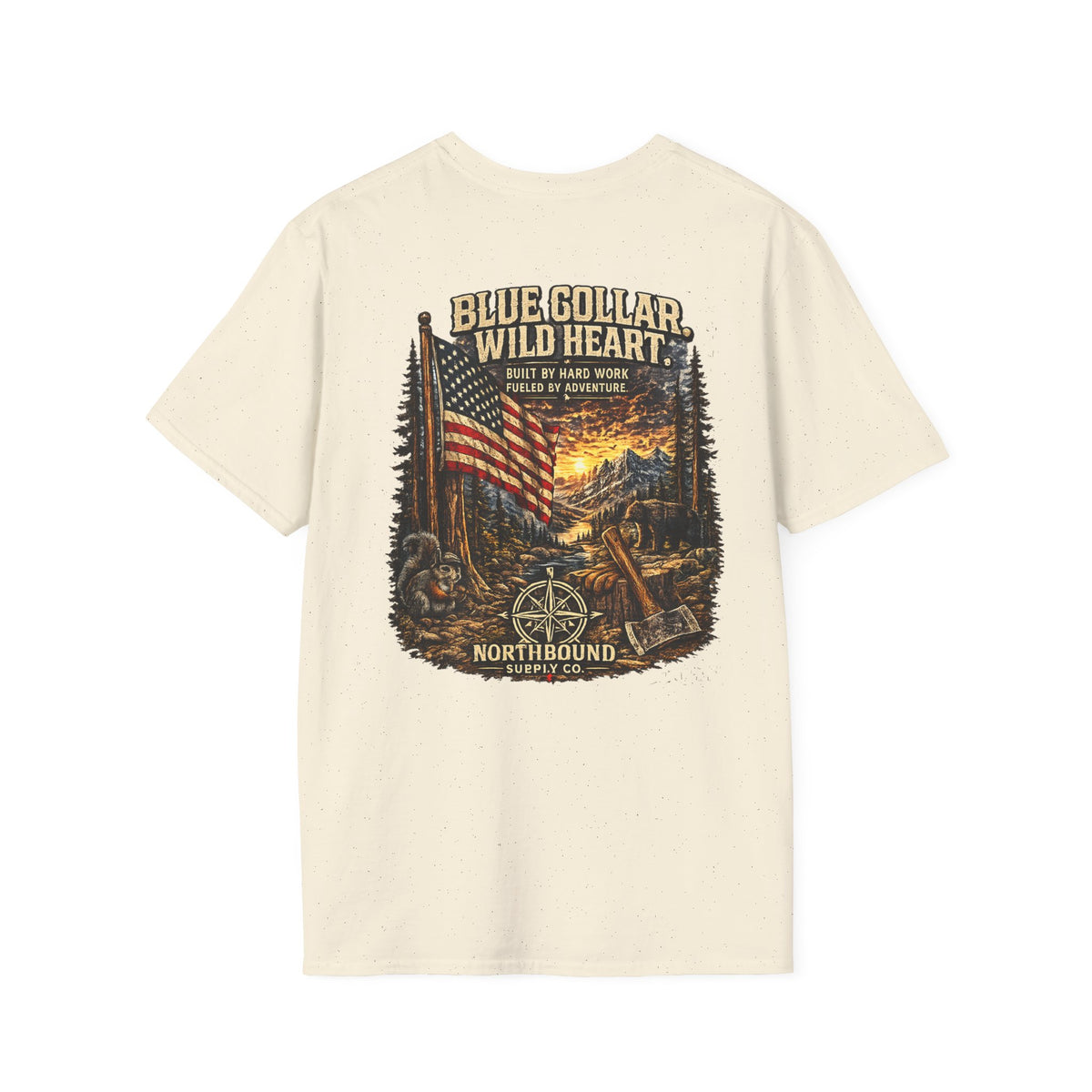 Blue Collar Wild Heart T-Shirt